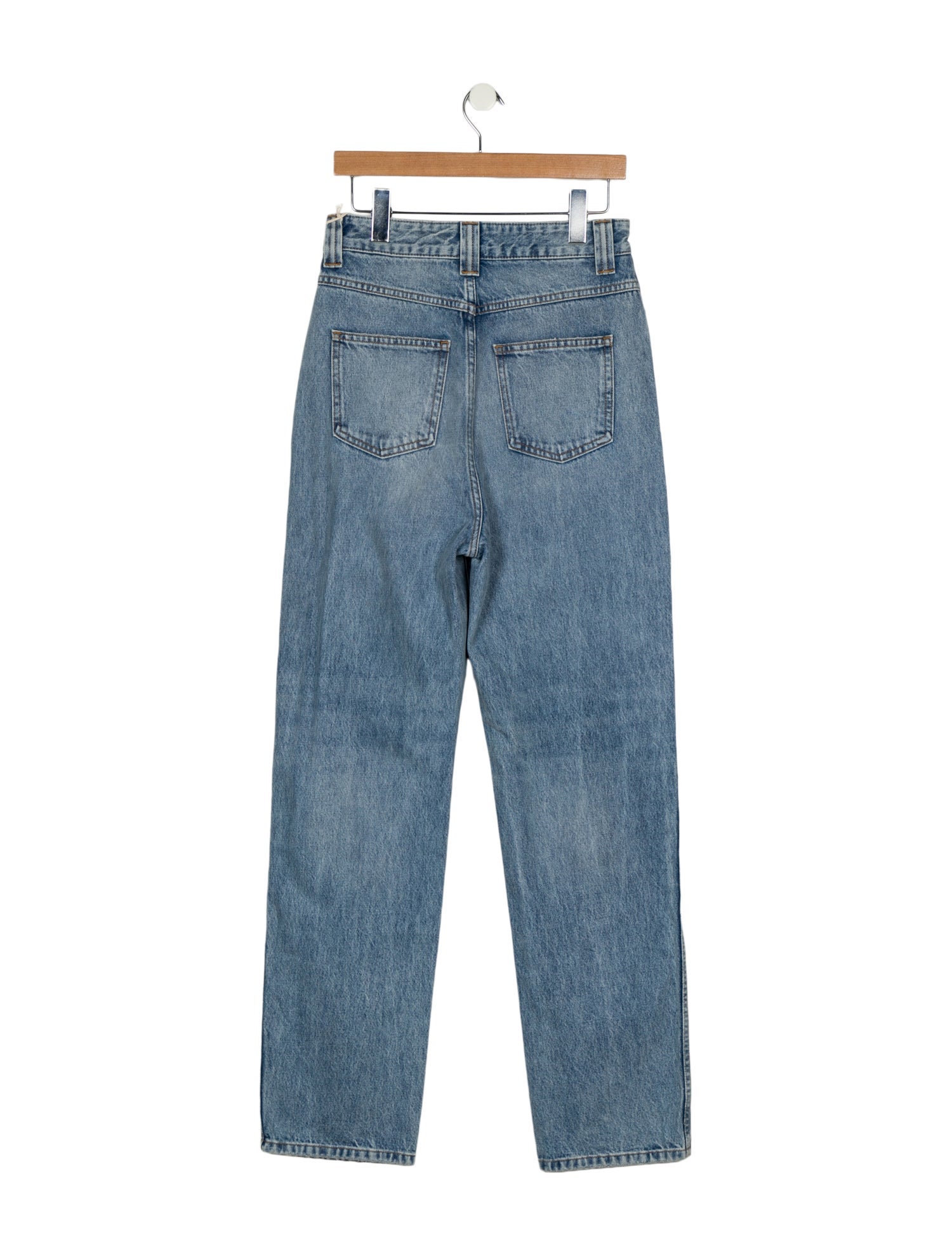 Khaite High-Rise Wide Leg Jeans w/ Tags