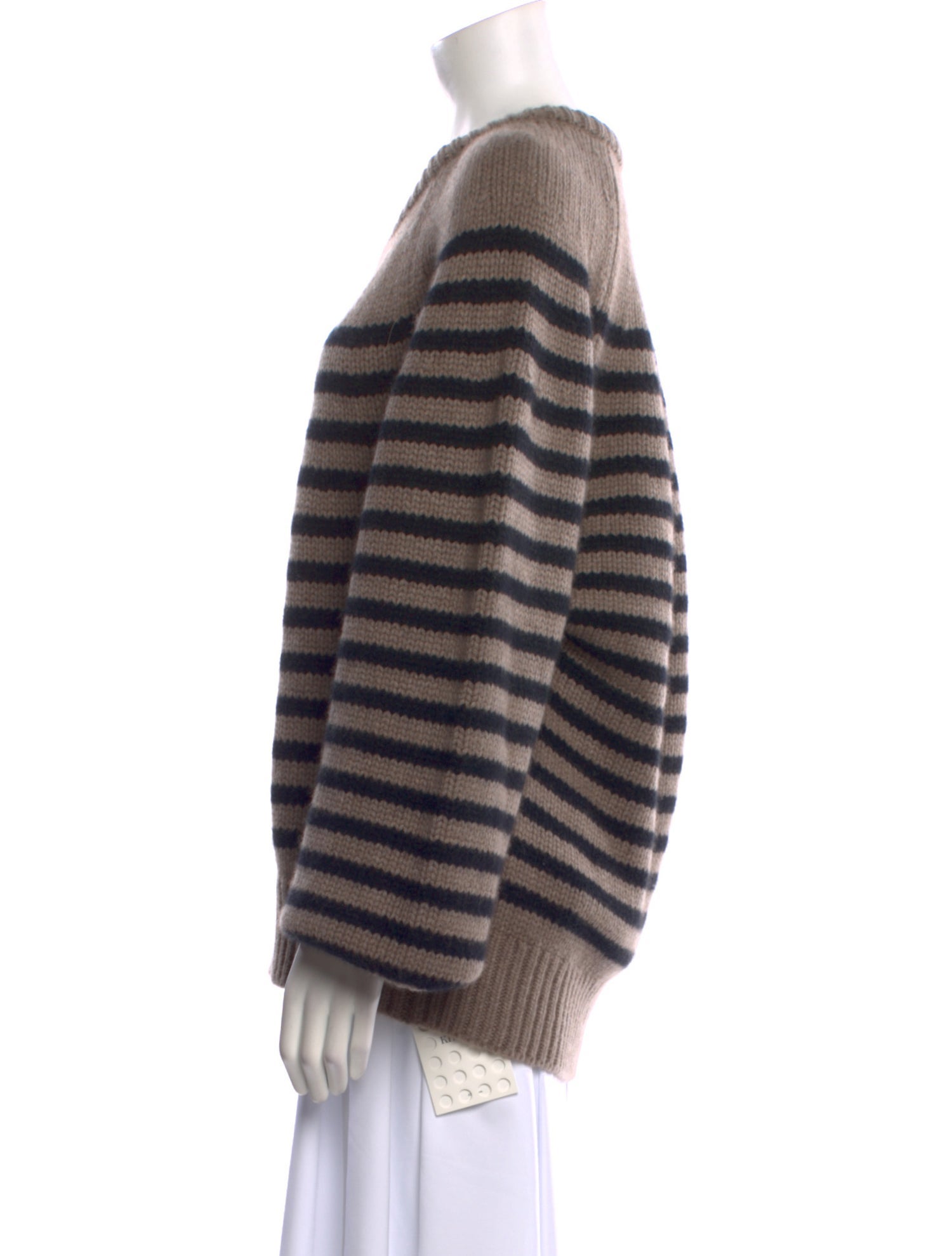 Khaite Cashmere Striped Sweater w/ Tags