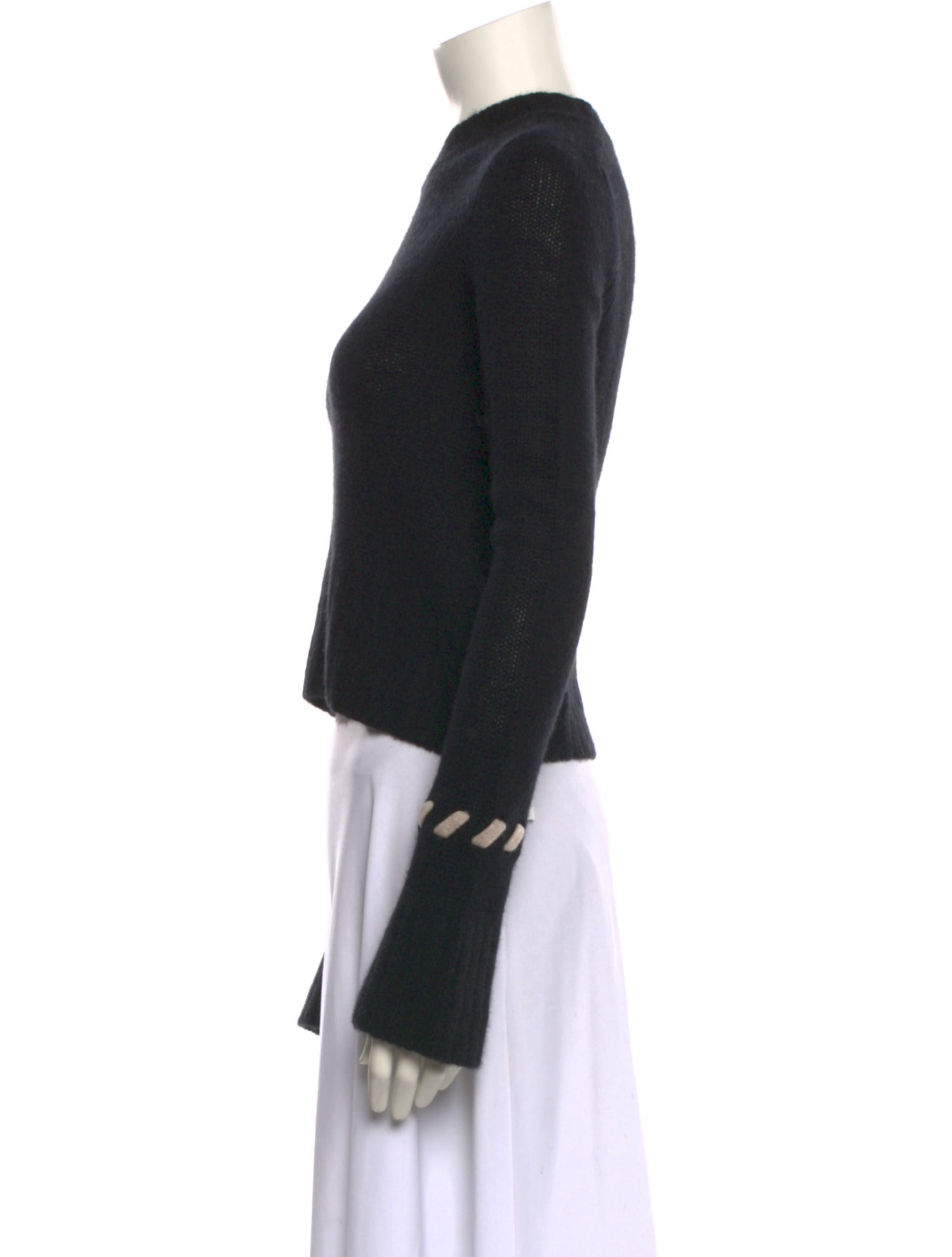 Khaite Cashmere Mock Neck Sweater