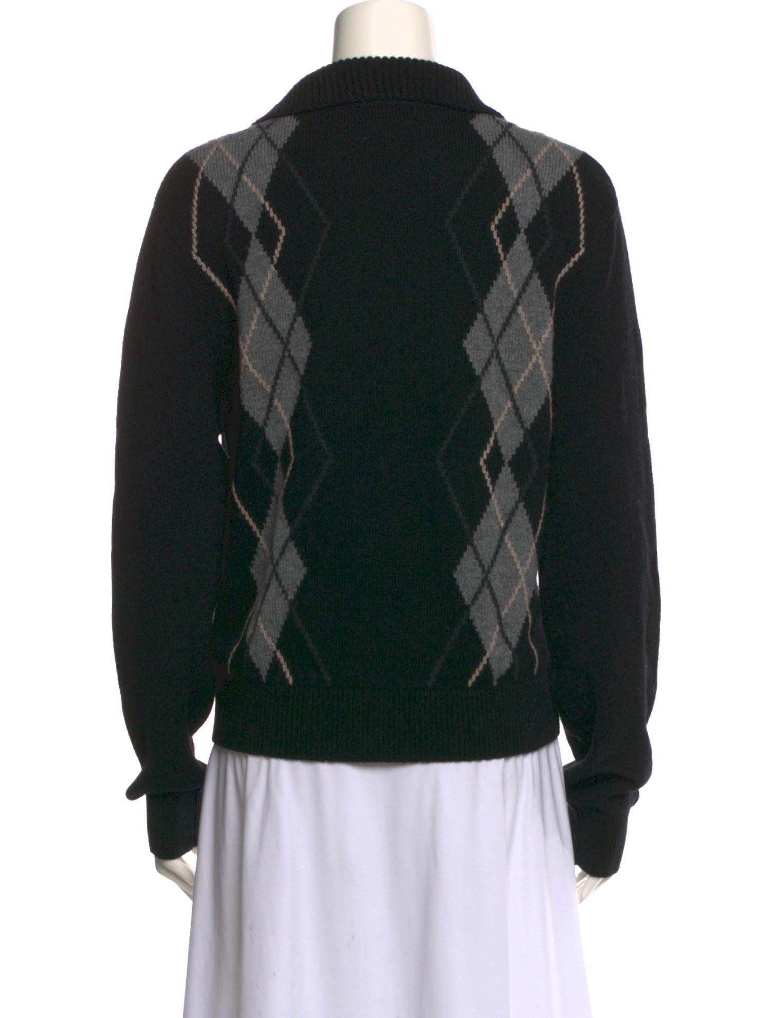 Khaite Cashmere Printed Sweater