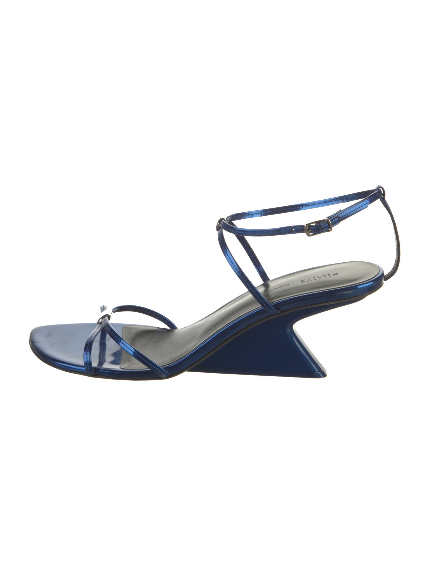 Khaite Patent Leather Sandals