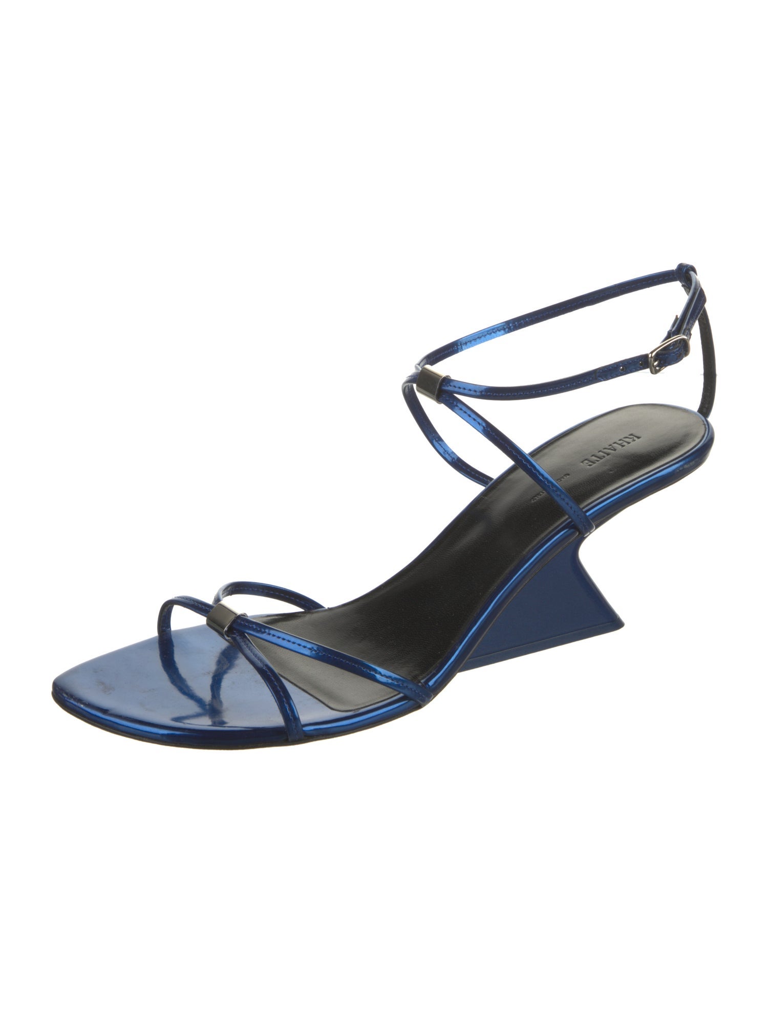 Khaite Patent Leather Sandals