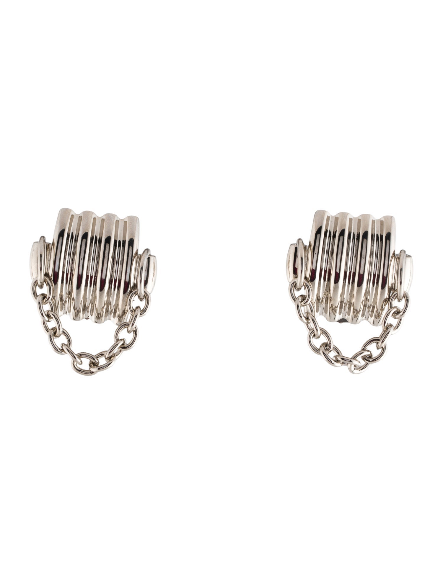 Khaite julius Chain Clip-On Earrings