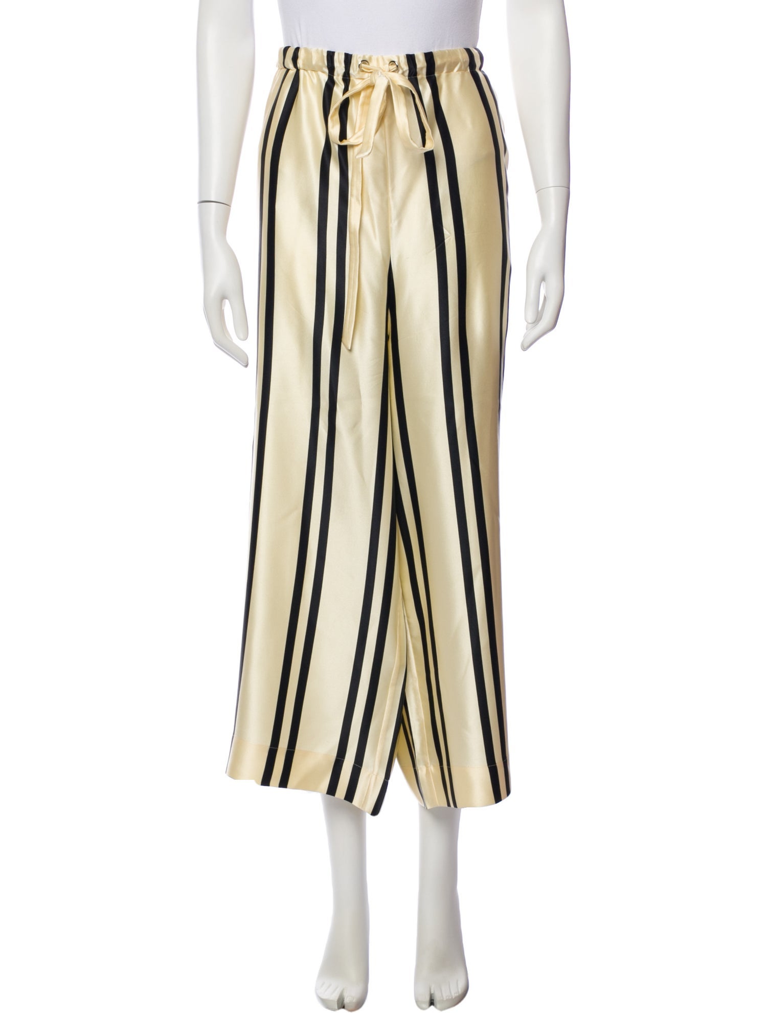 Khaite Silk Straight Leg Pants