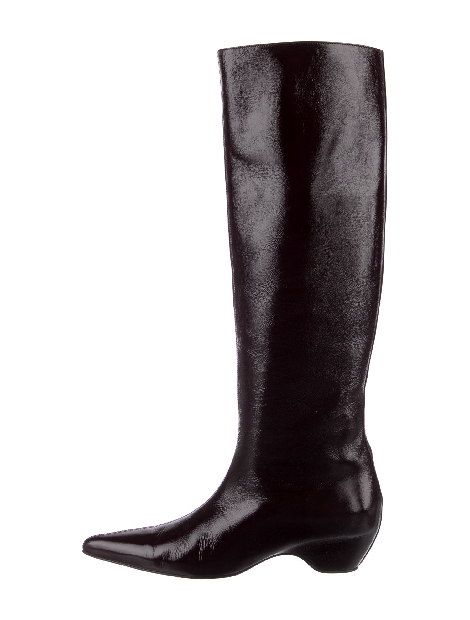 Khaite Leather Riding Boots