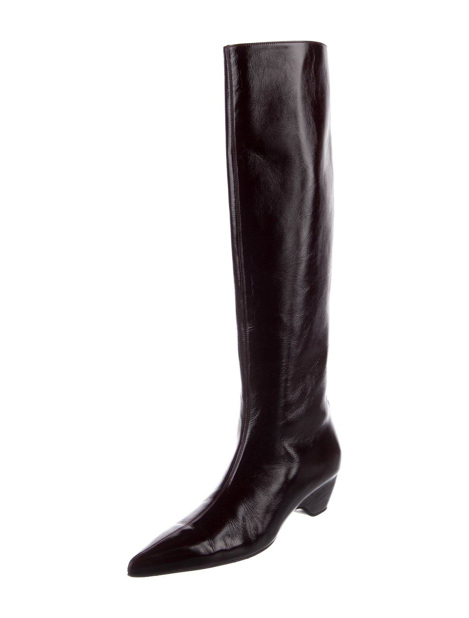Khaite Leather Riding Boots