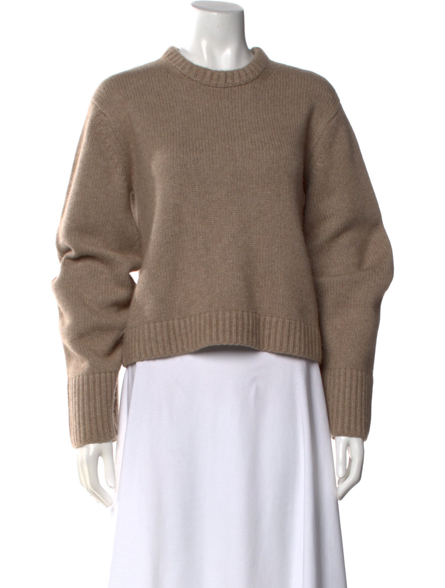 Khaite Cashmere Crew Neck Sweater