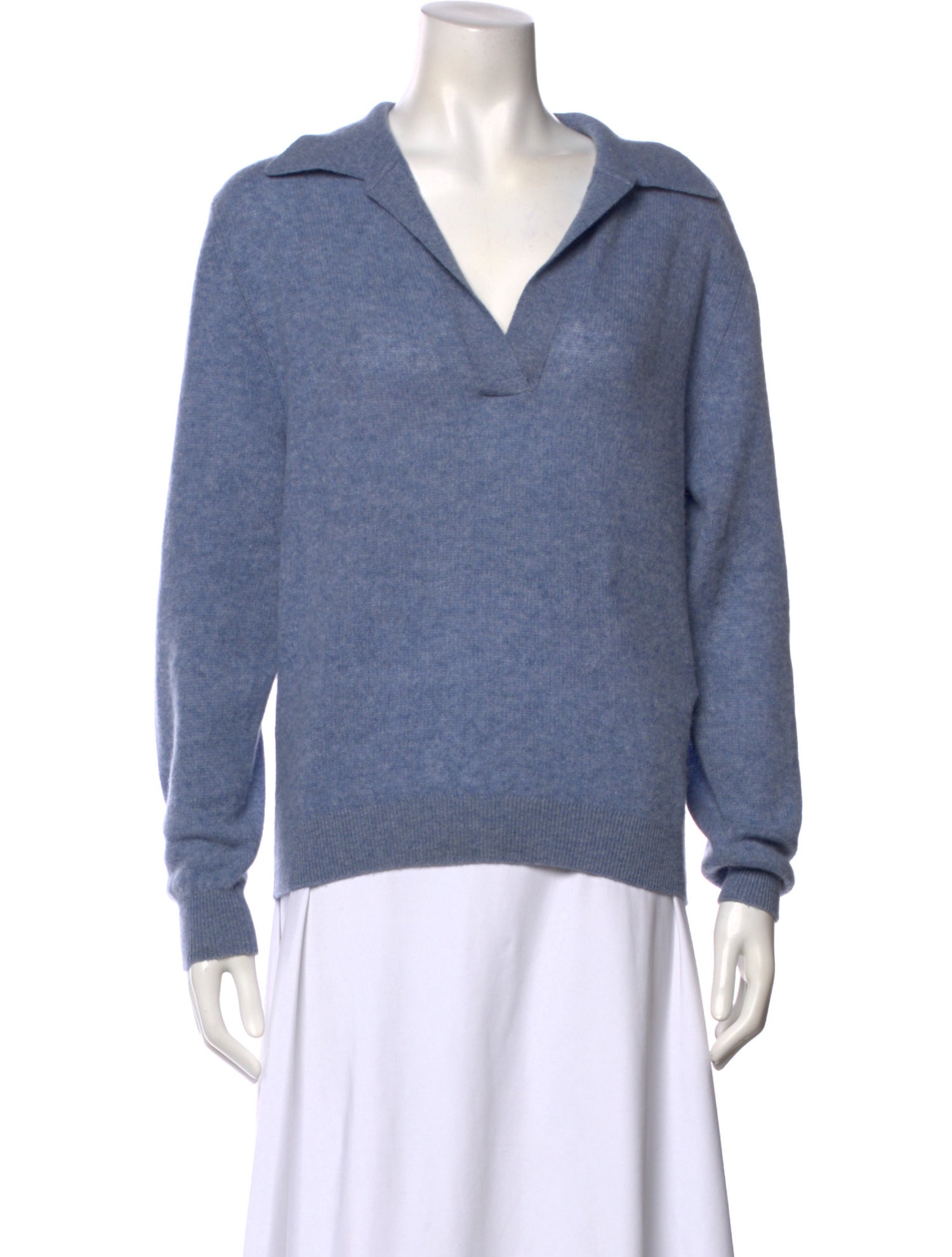 Khaite Cashmere V-Neck Sweater