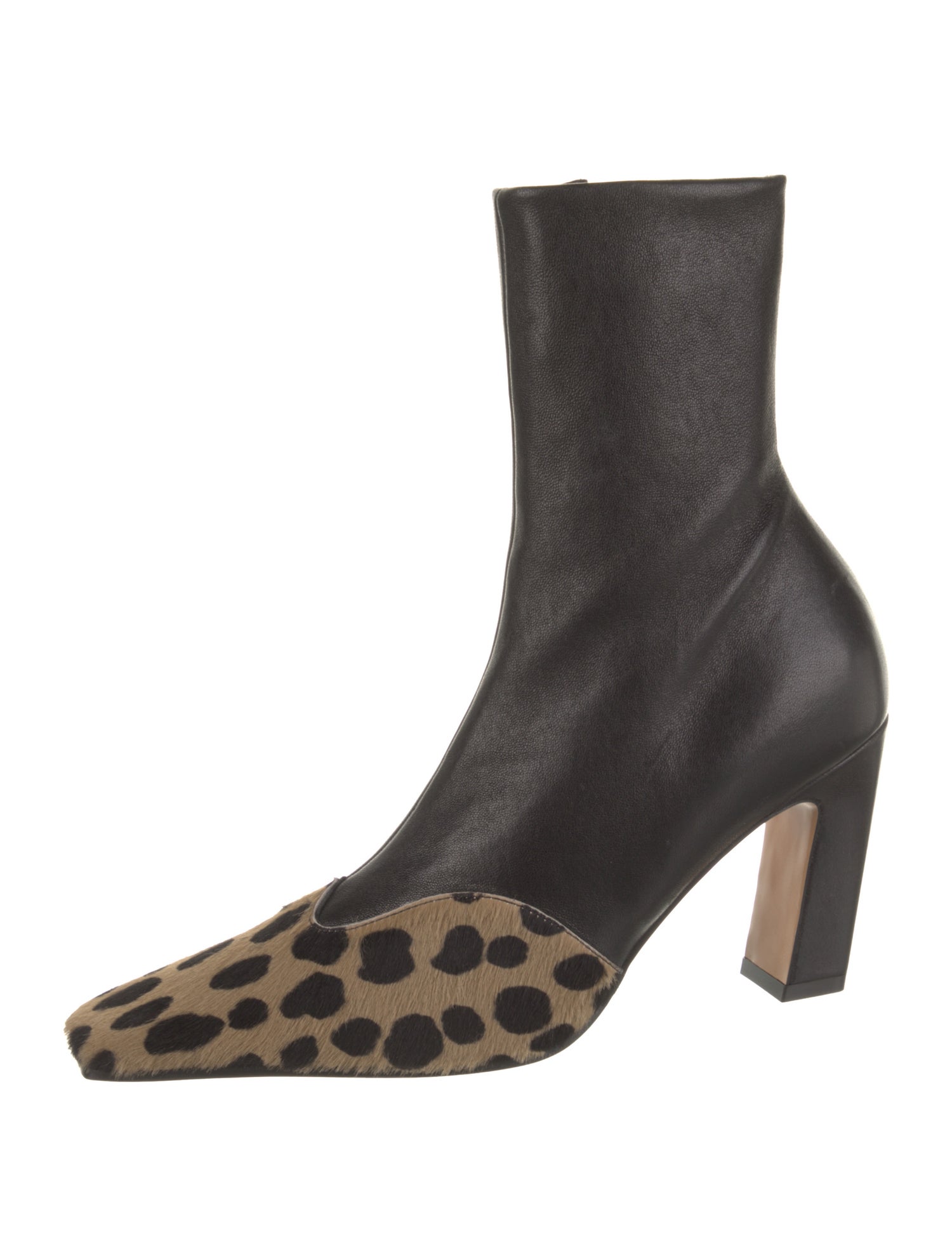 Khaite Ponyhair Animal Print Sock Boots