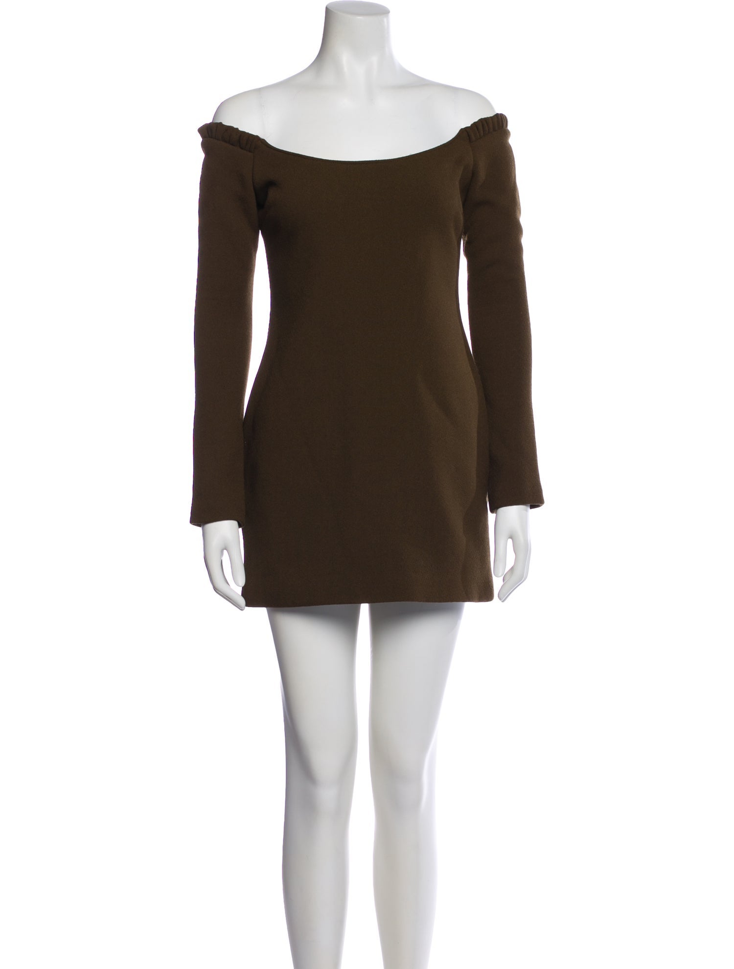 Khaite Virgin Wool Mini Dress