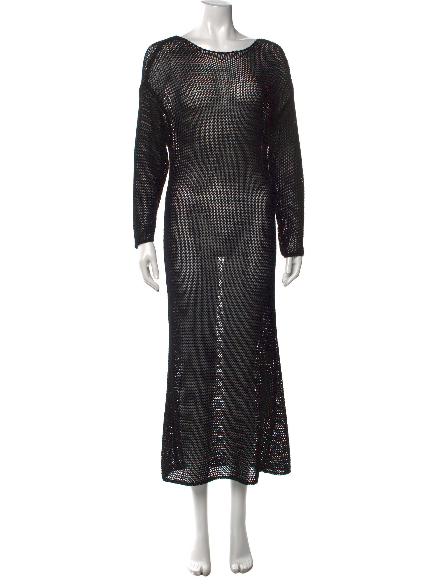 Khaite Bateau Neckline Midi Length Dress w/ Tags