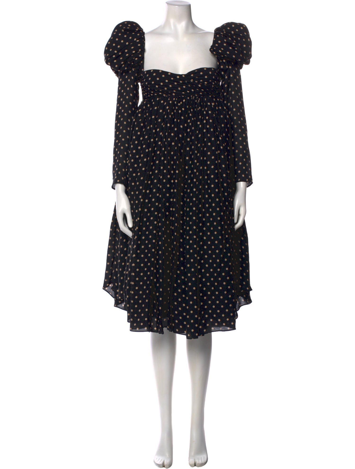 Khaite Silk Midi Length Dress w/ Tags