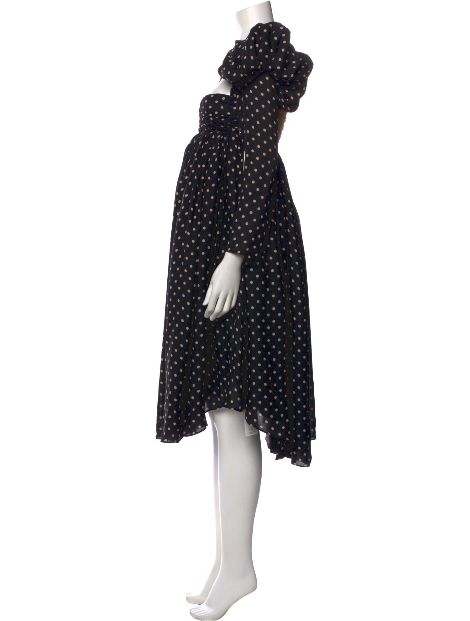 Khaite Silk Midi Length Dress w/ Tags