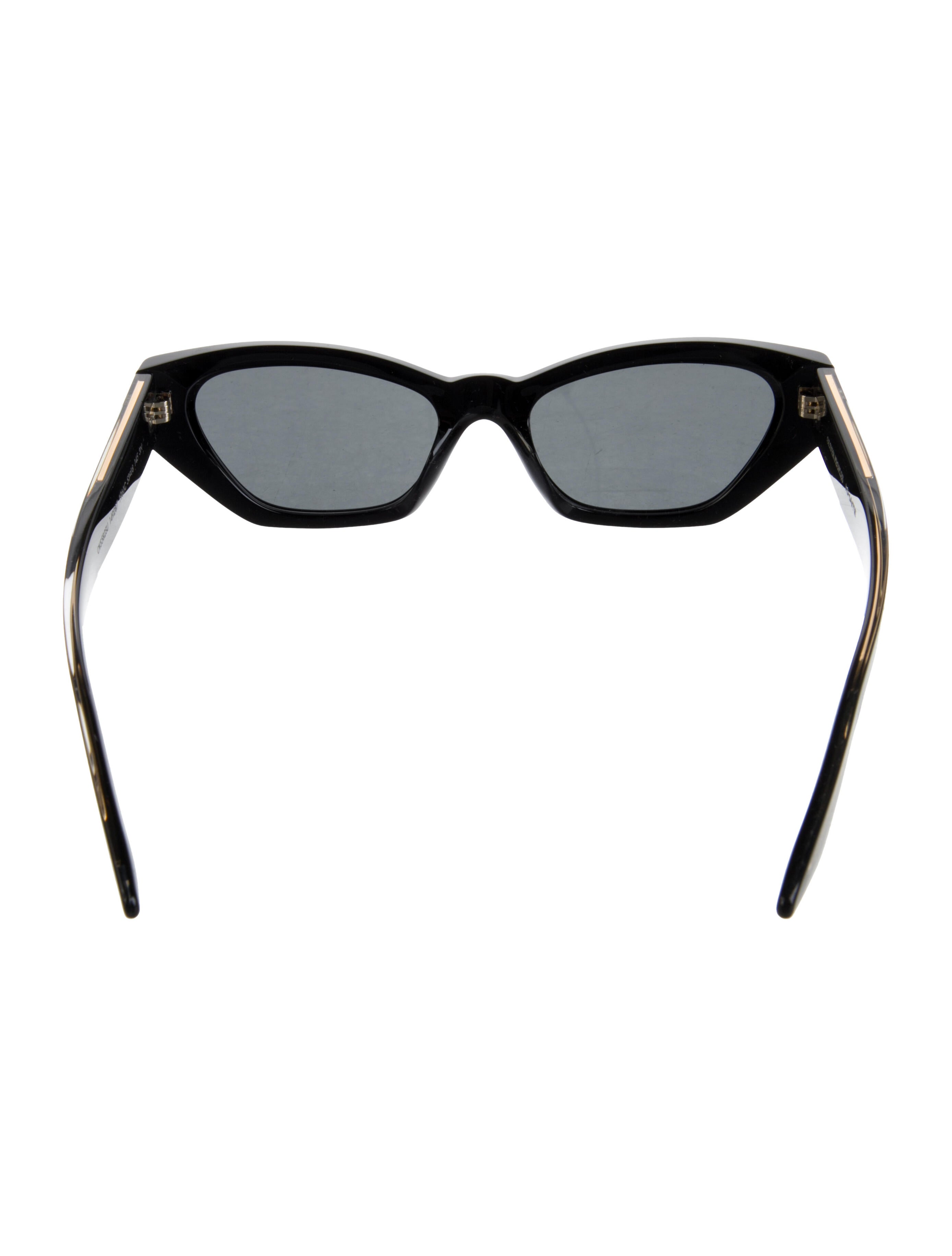 Khaite Cat-Eye Tinted Sunglasses