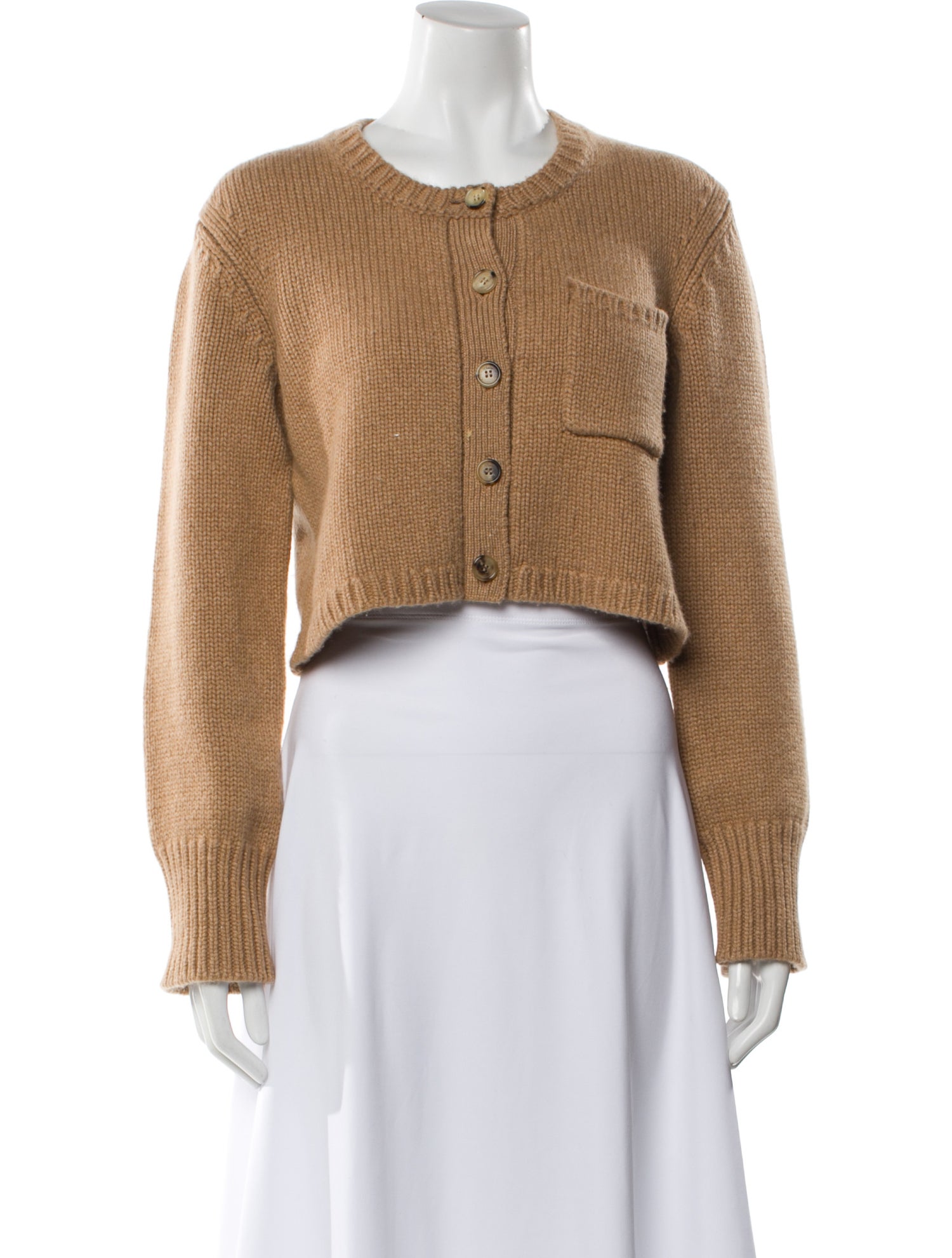 Khaite Cashmere Crew Neck Sweater