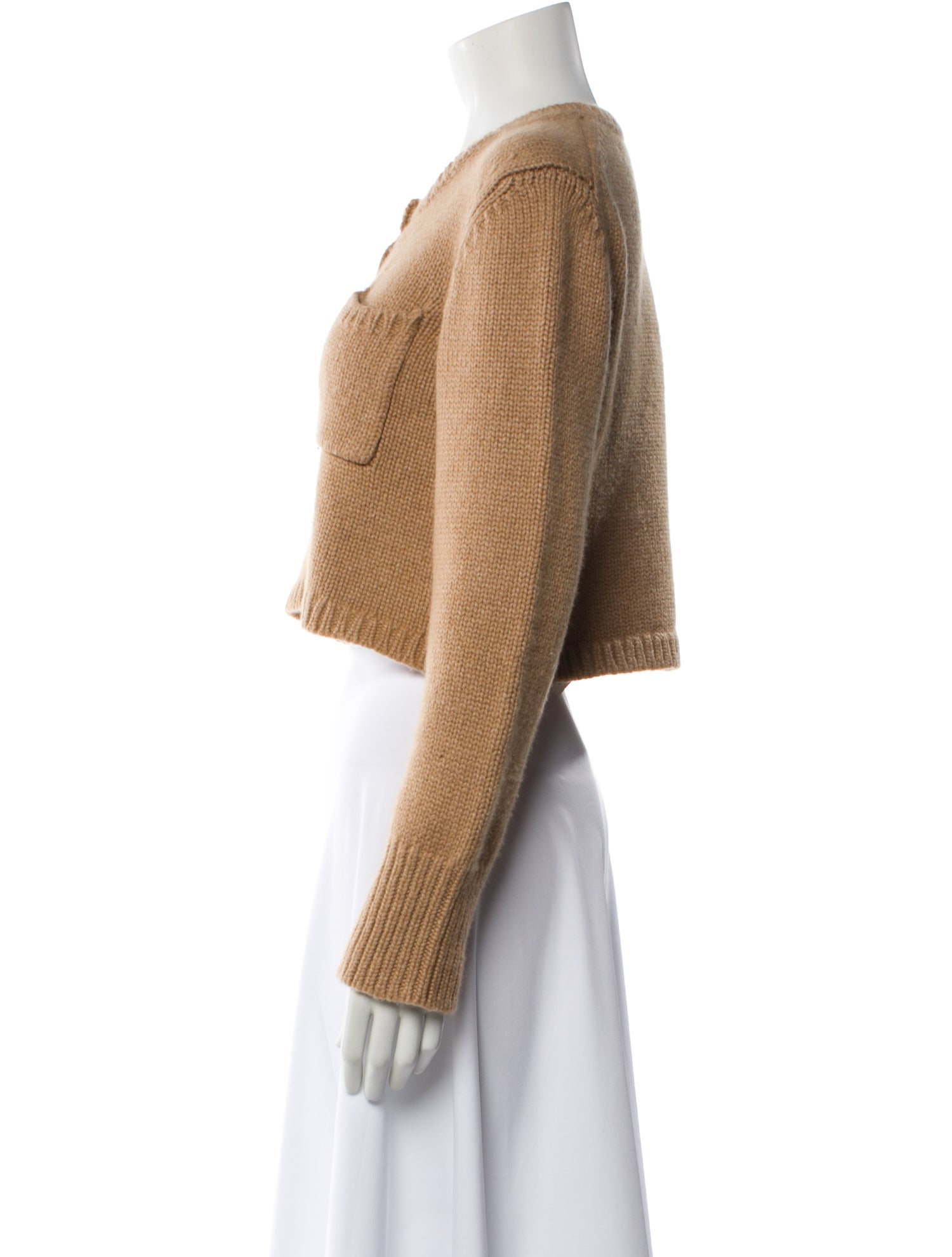 Khaite Cashmere Crew Neck Sweater