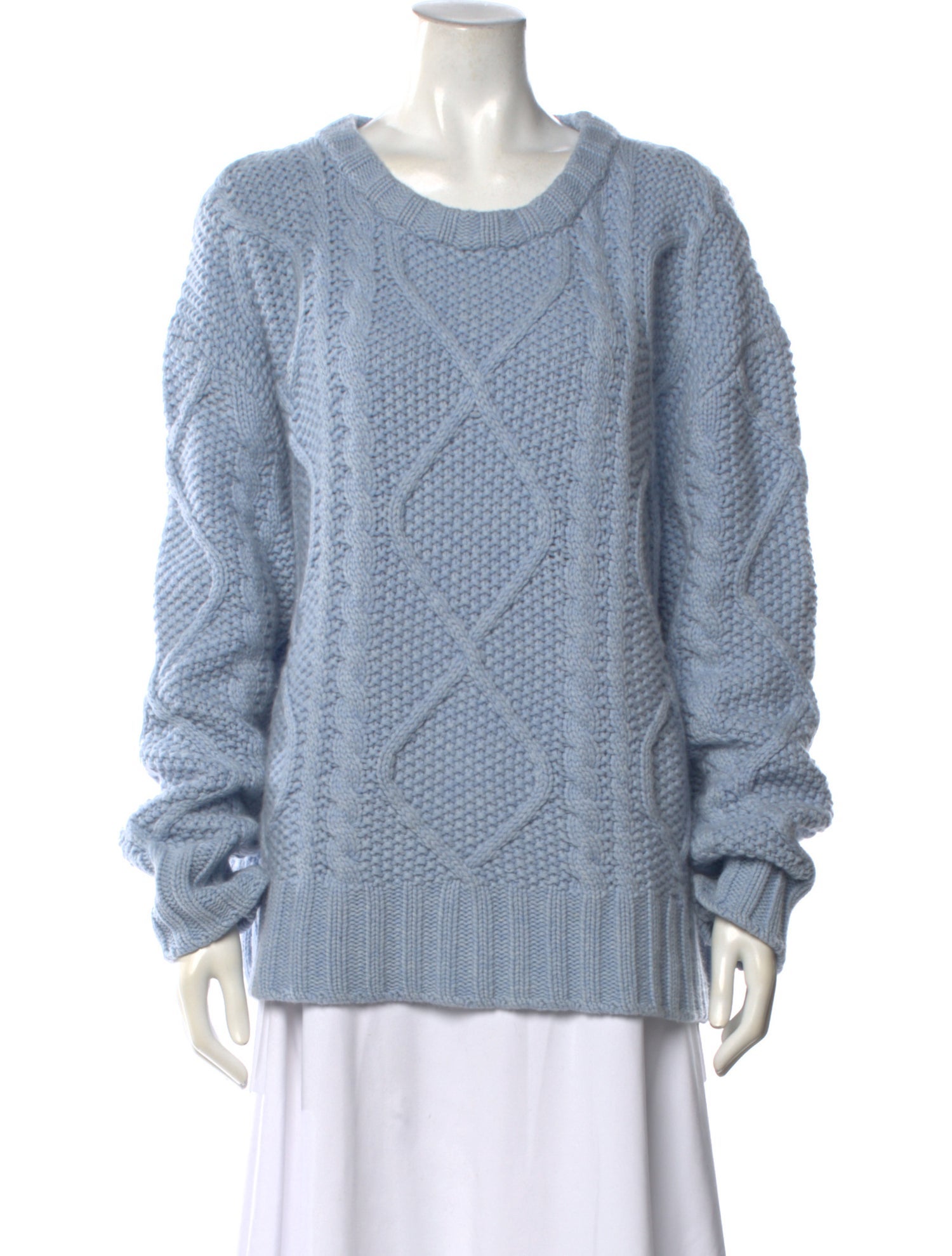 Khaite Cashmere Scoop Neck Sweater