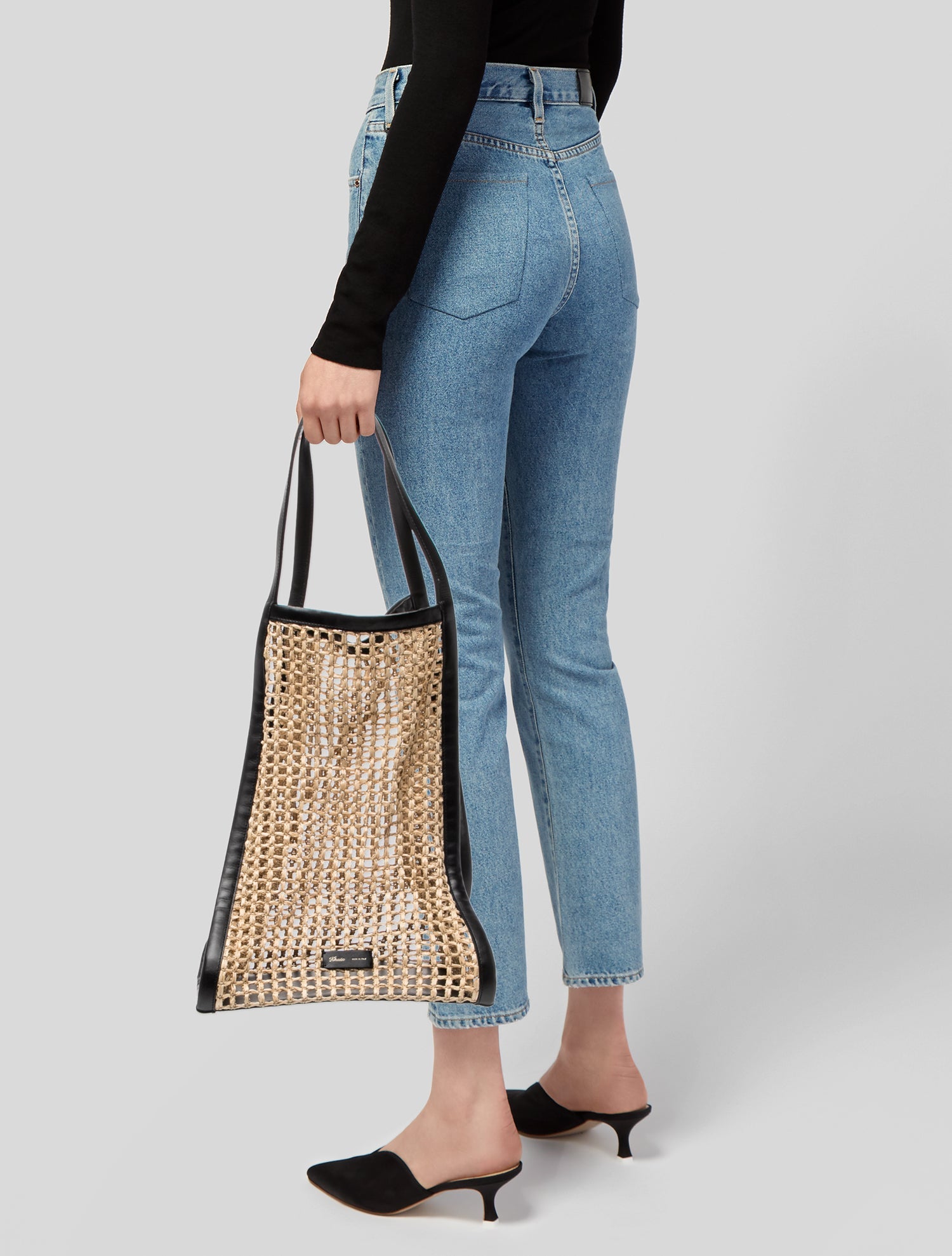 Khaite Raffia Bucket Bag