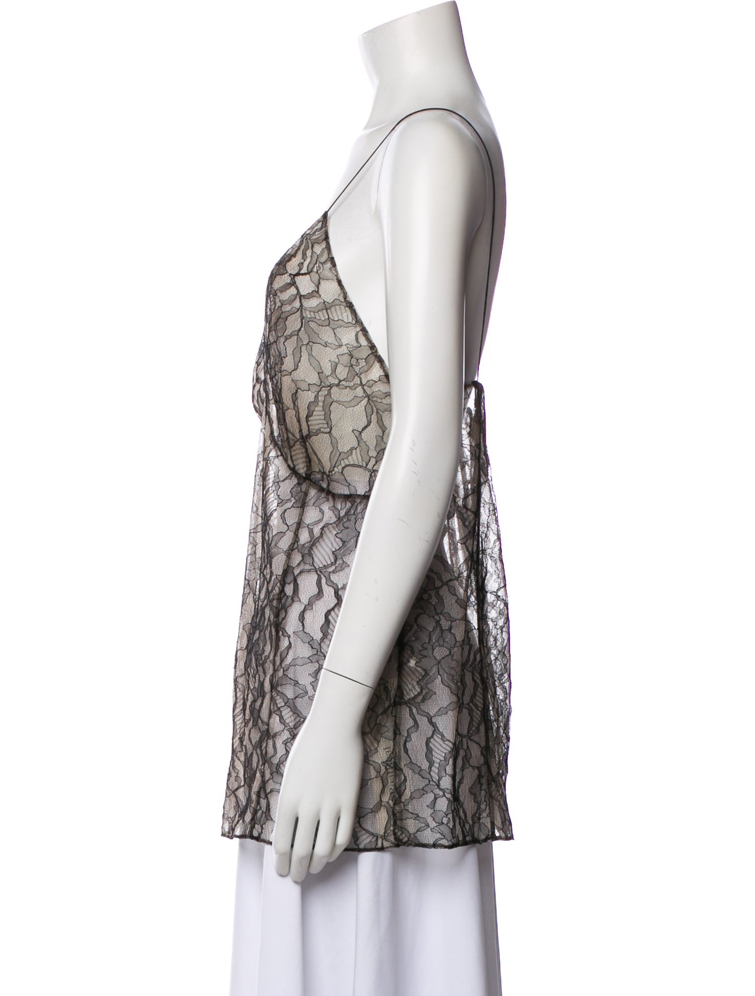Khaite Lace Lace Pattern Top
