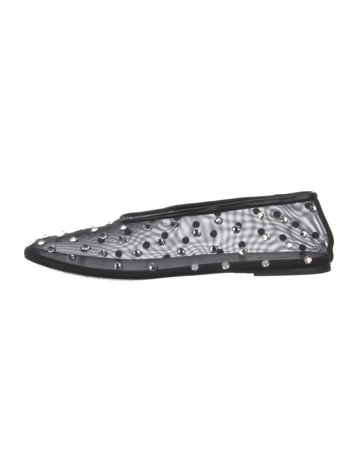 Khaite Mesh Patterned Ballet Flats