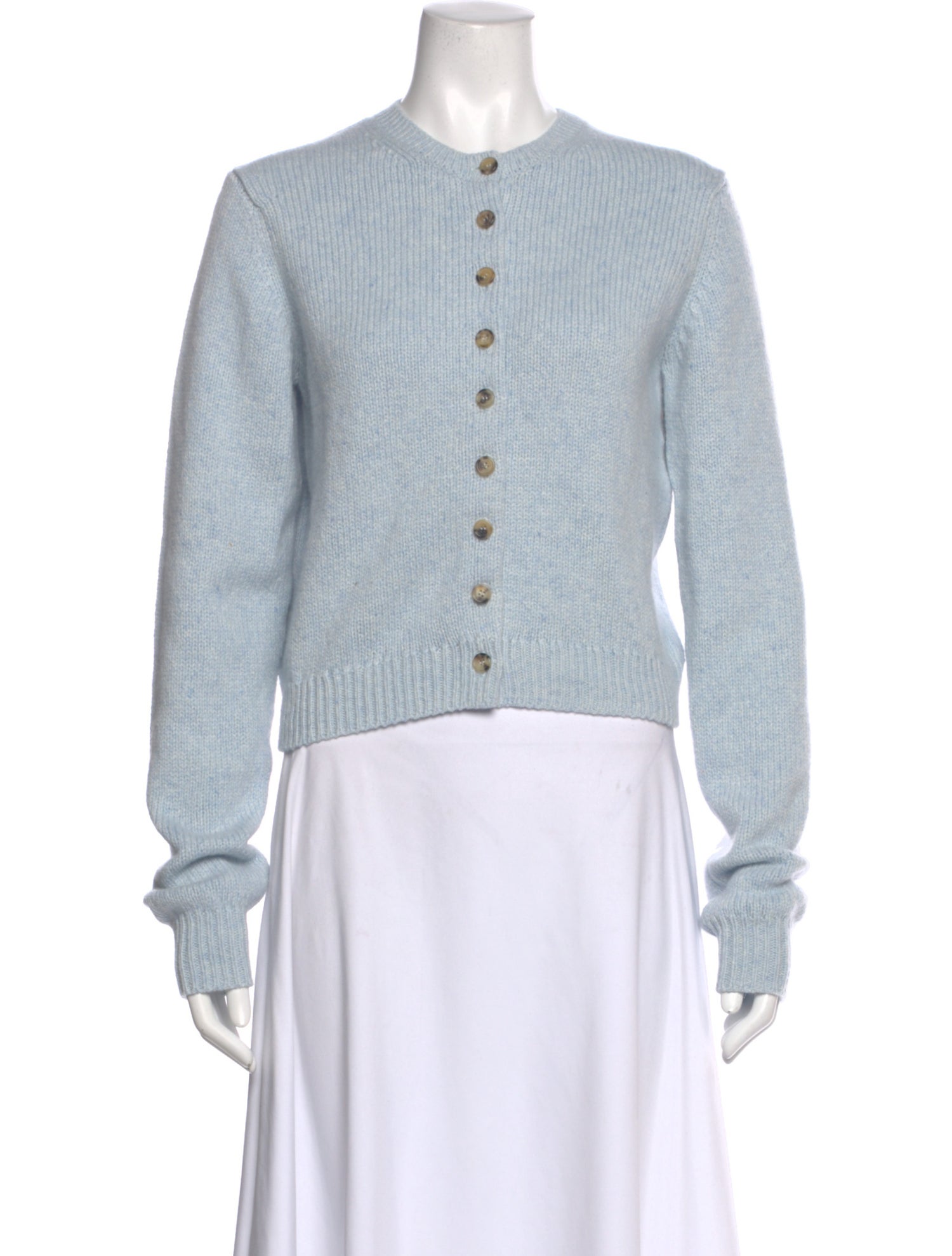 Khaite Cashmere Crew Neck Sweater