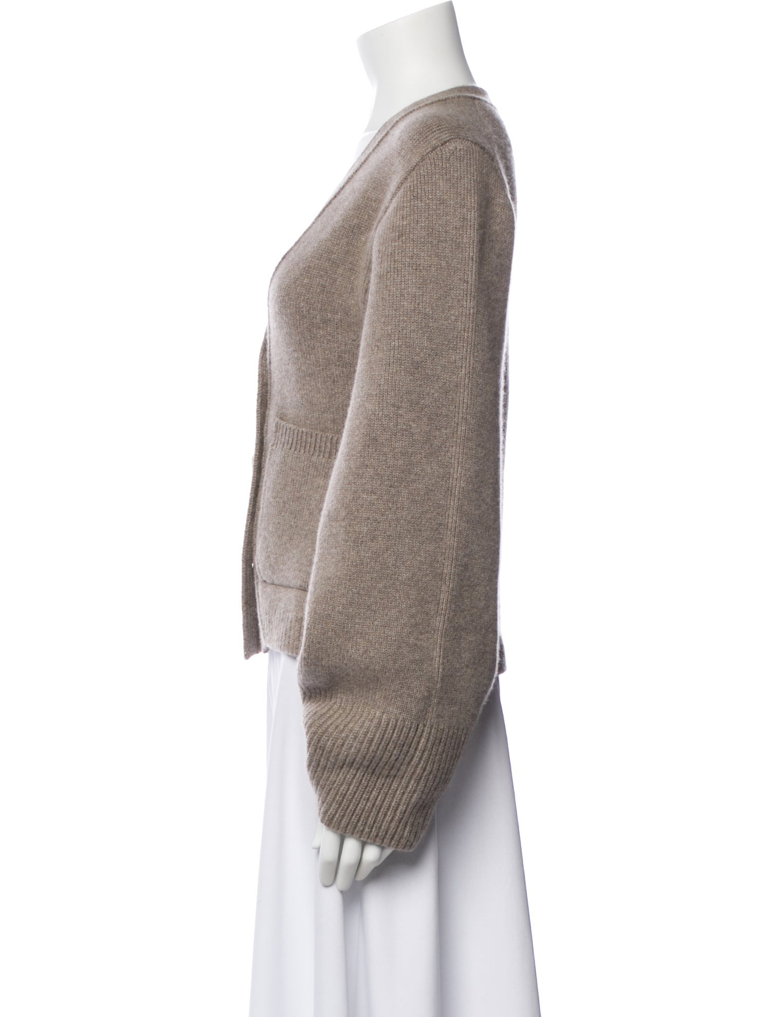 Khaite Cashmere V-Neck Sweater