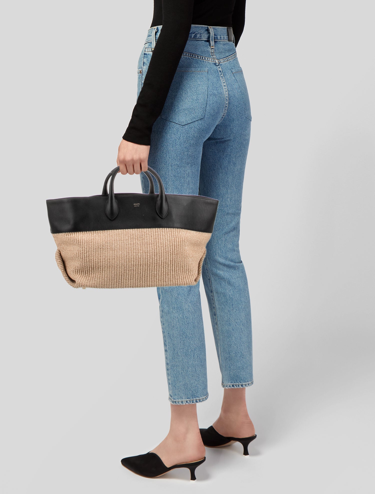 Khaite Raffia Tote
