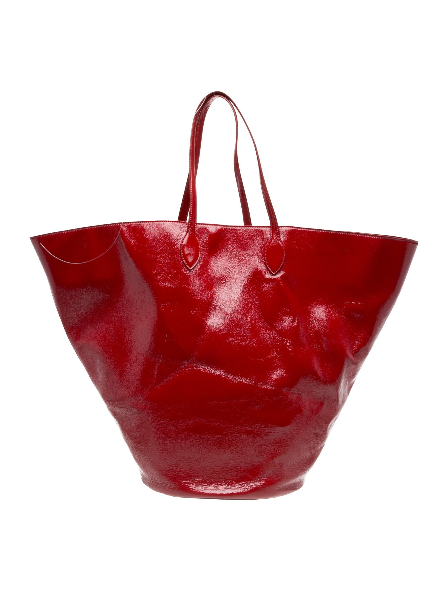 Khaite Patent Leather Tote