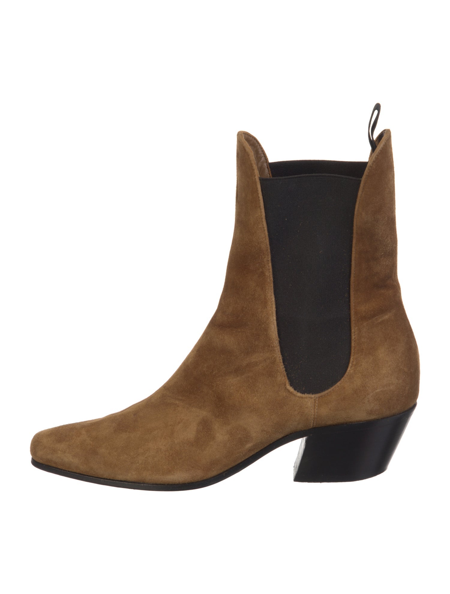 Khaite Suede Chelsea Boots