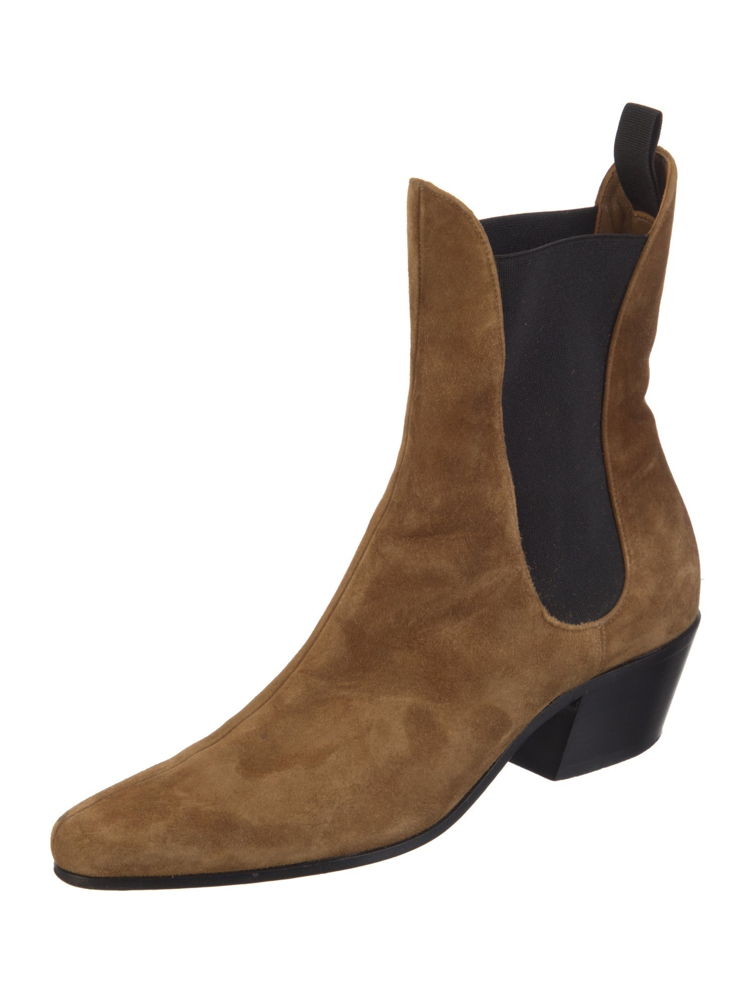 Khaite Suede Chelsea Boots