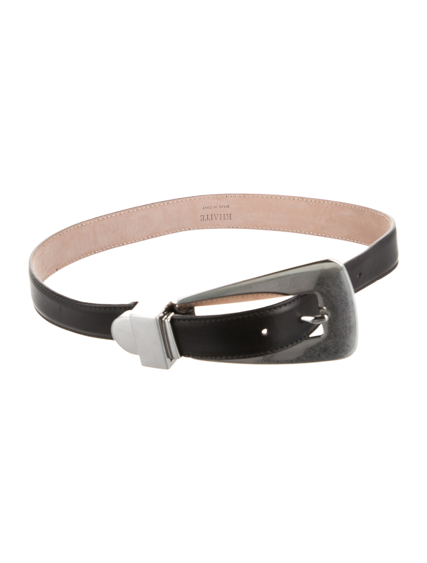 Khaite Leather Waist Belt
