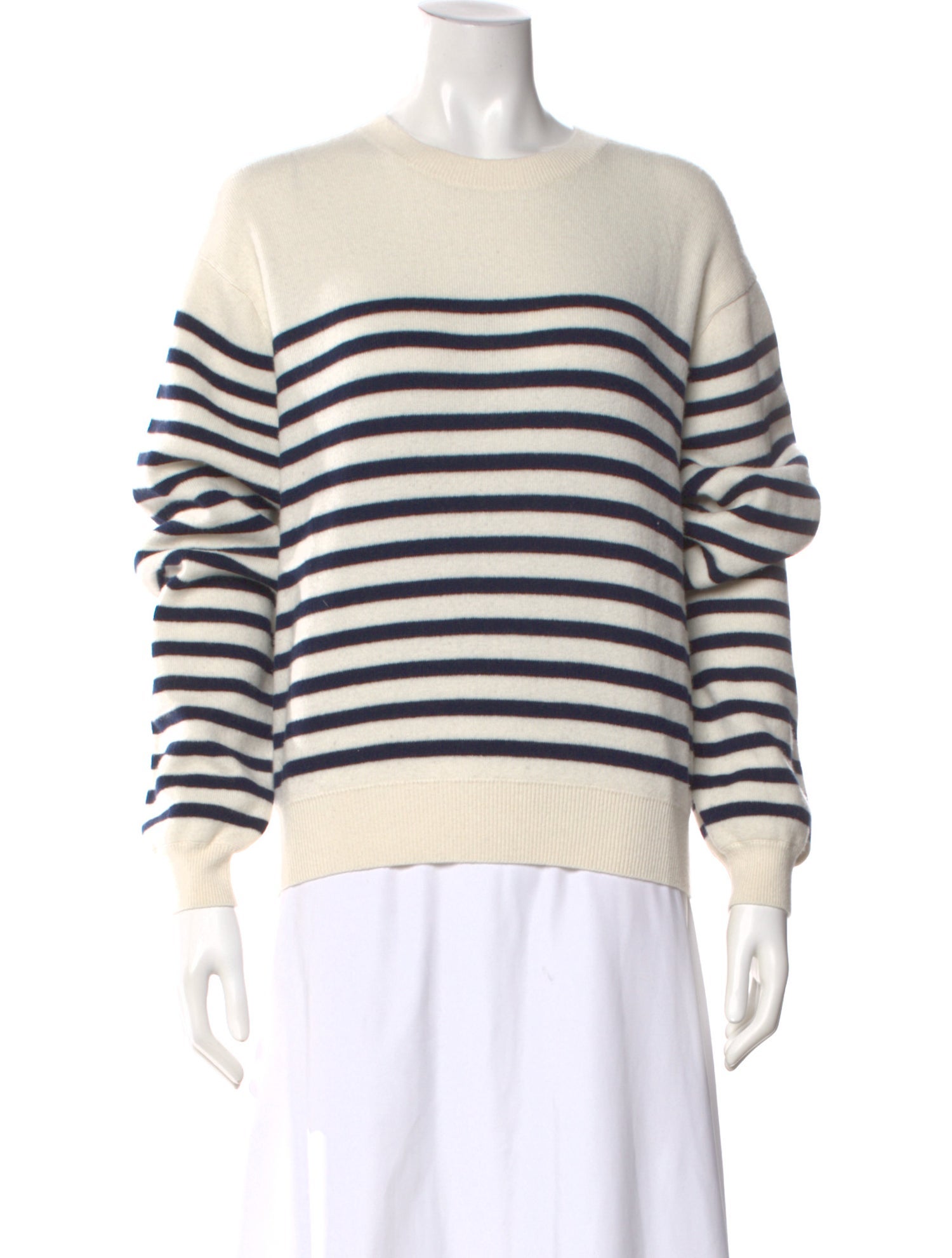 Khaite Cashmere Striped Sweater