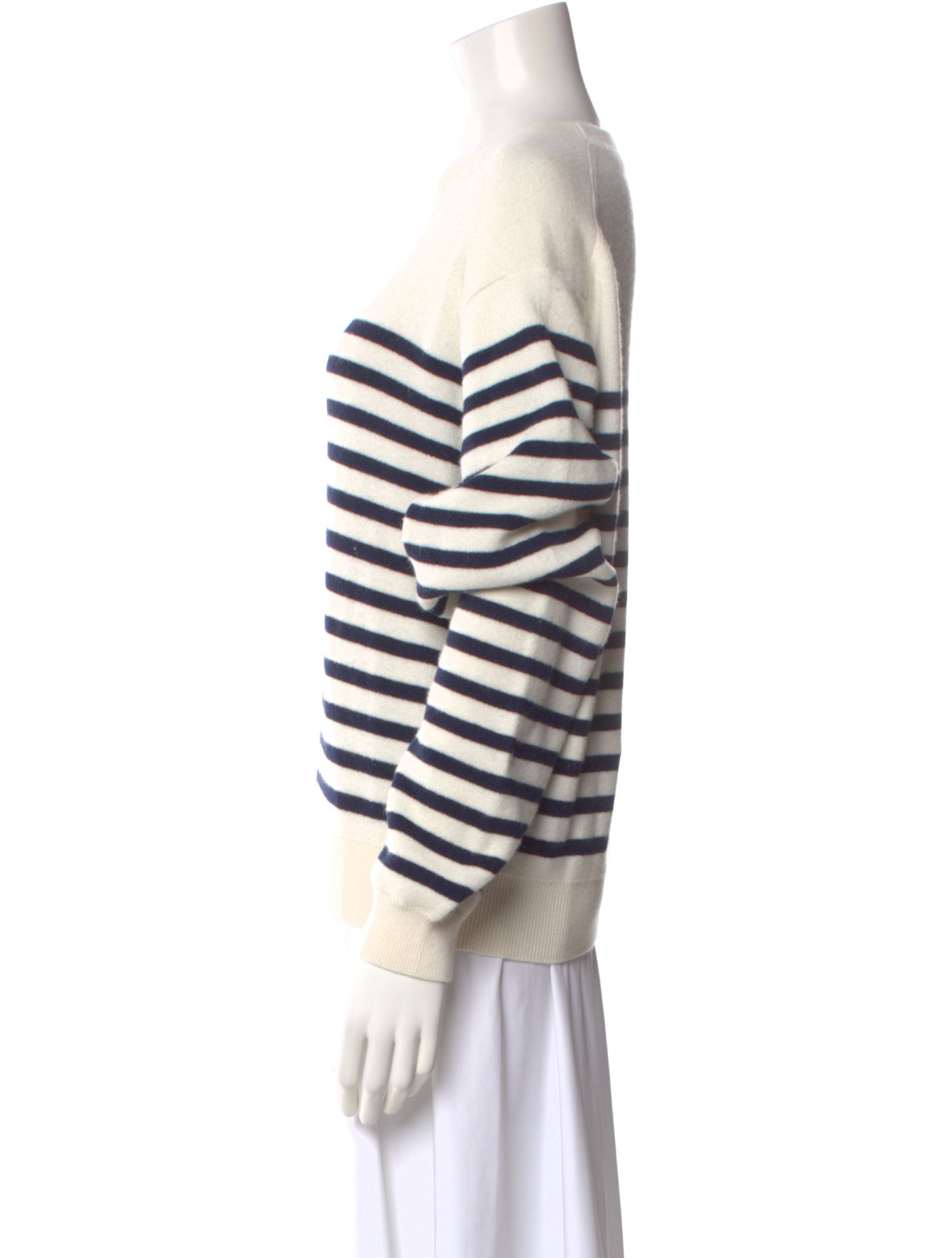 Khaite Cashmere Striped Sweater