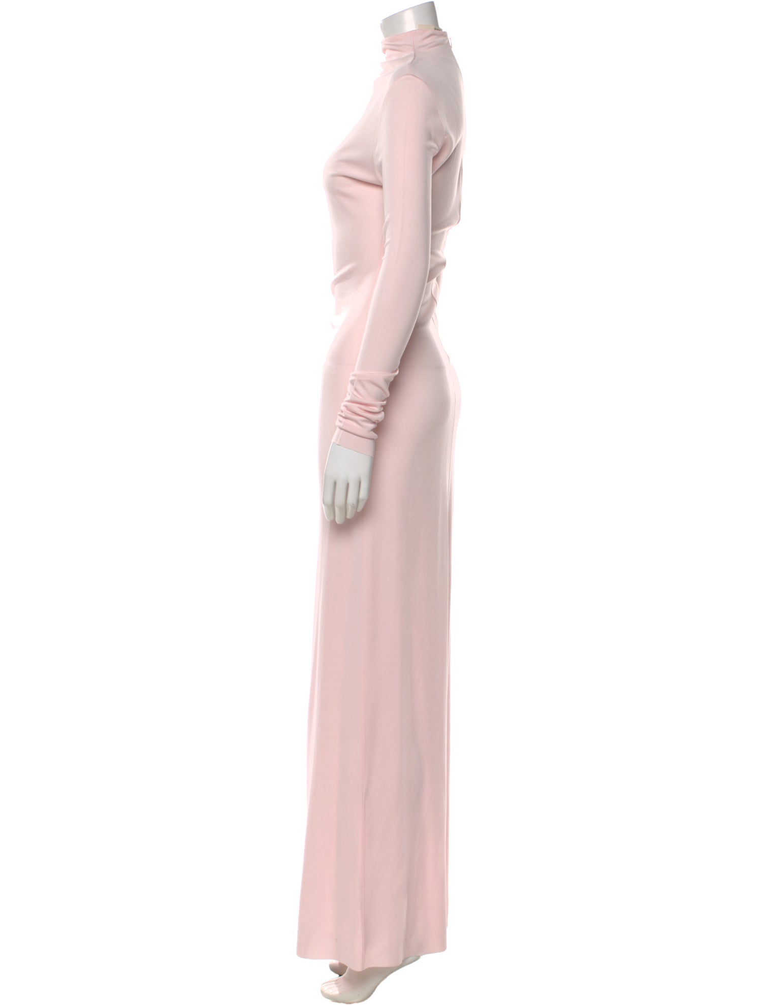Khaite Turtleneck Long Dress