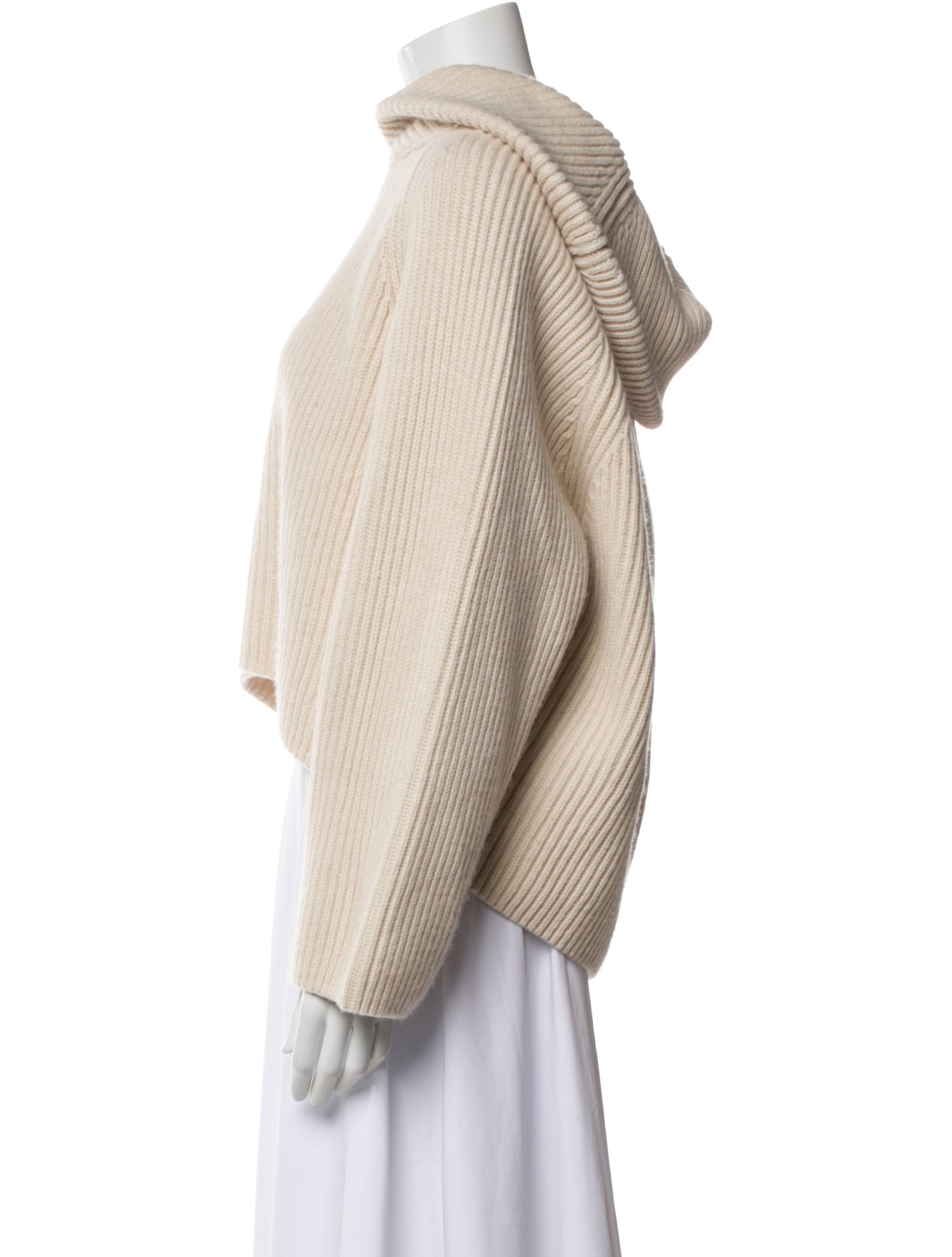 Khaite Cashmere Mock Neck Sweater