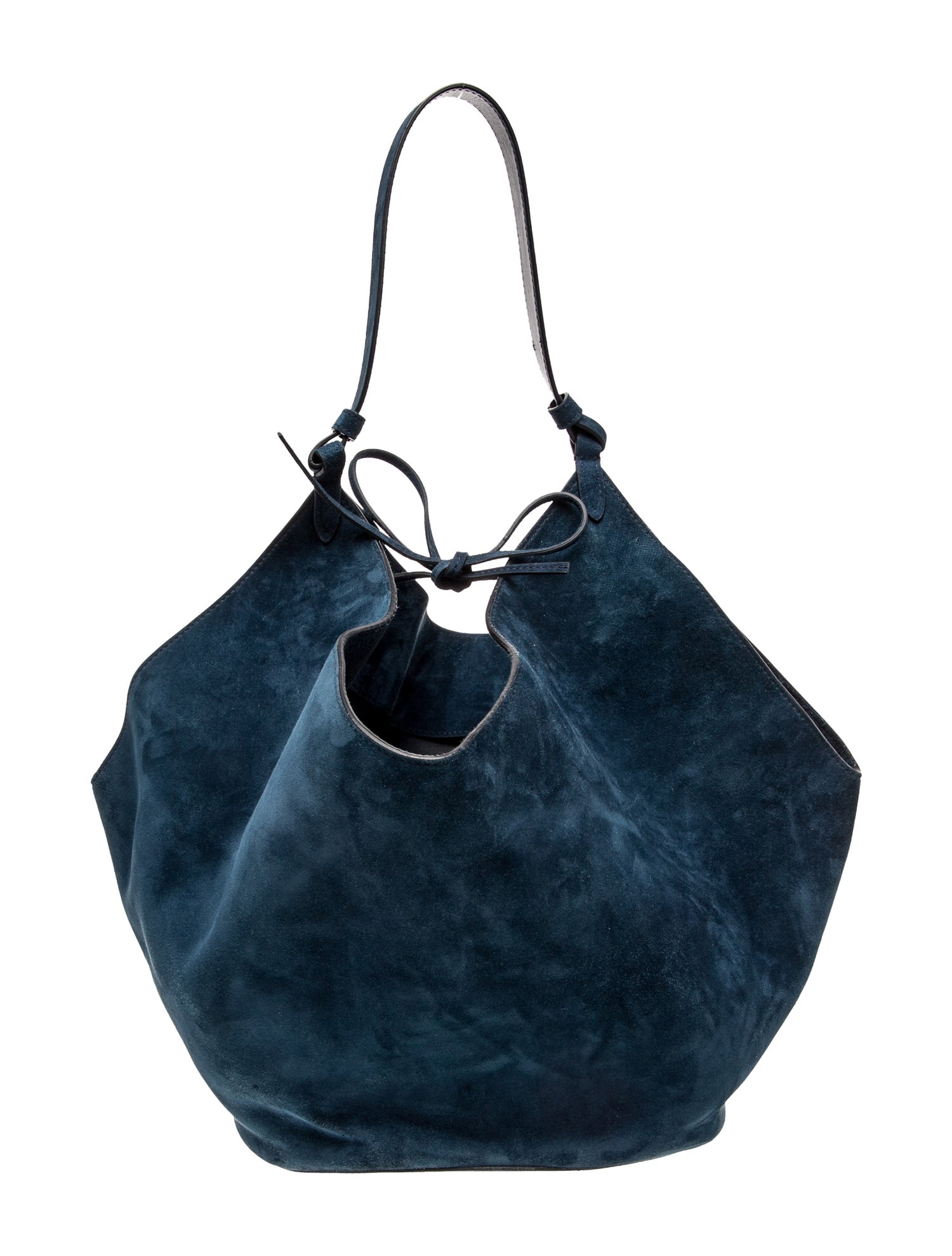 Khaite Suede Bucket Bag