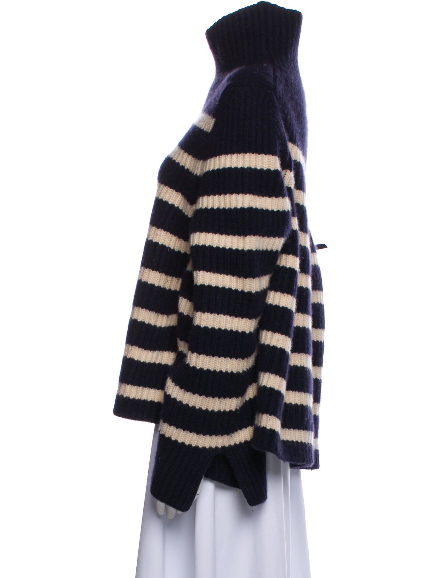 Khaite Cashmere Striped Sweater