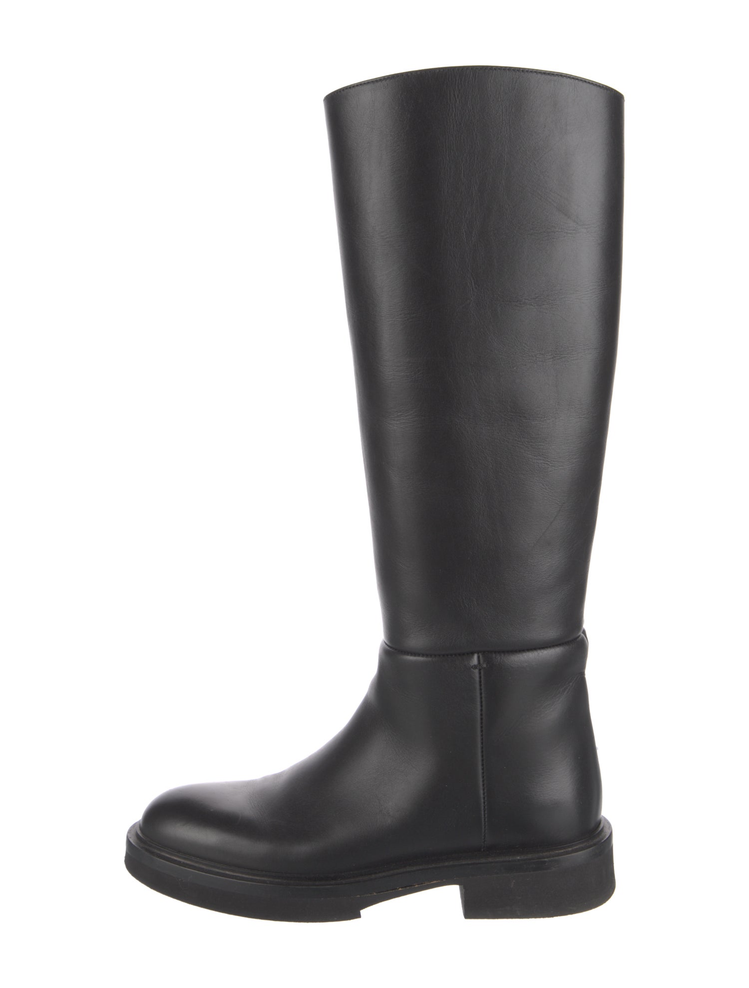 Khaite Leather Riding Boots