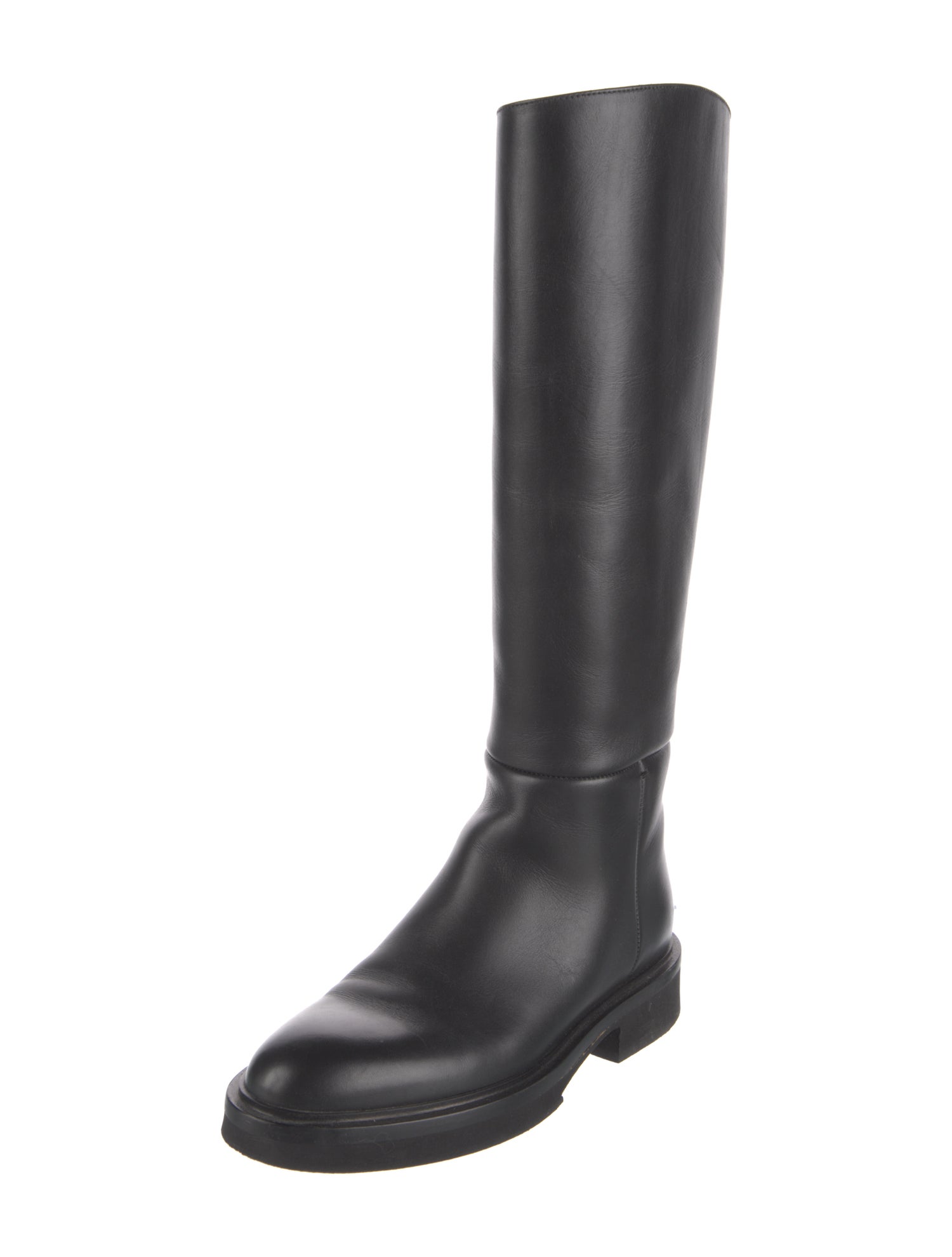 Khaite Leather Riding Boots