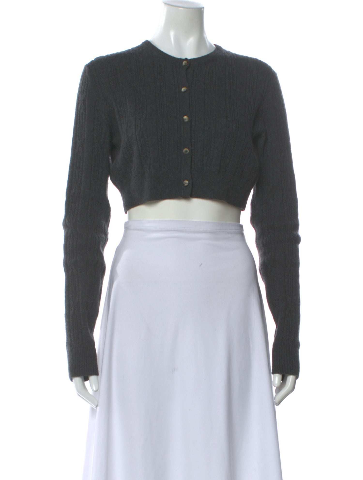 Khaite Cashmere Crew Neck Sweater