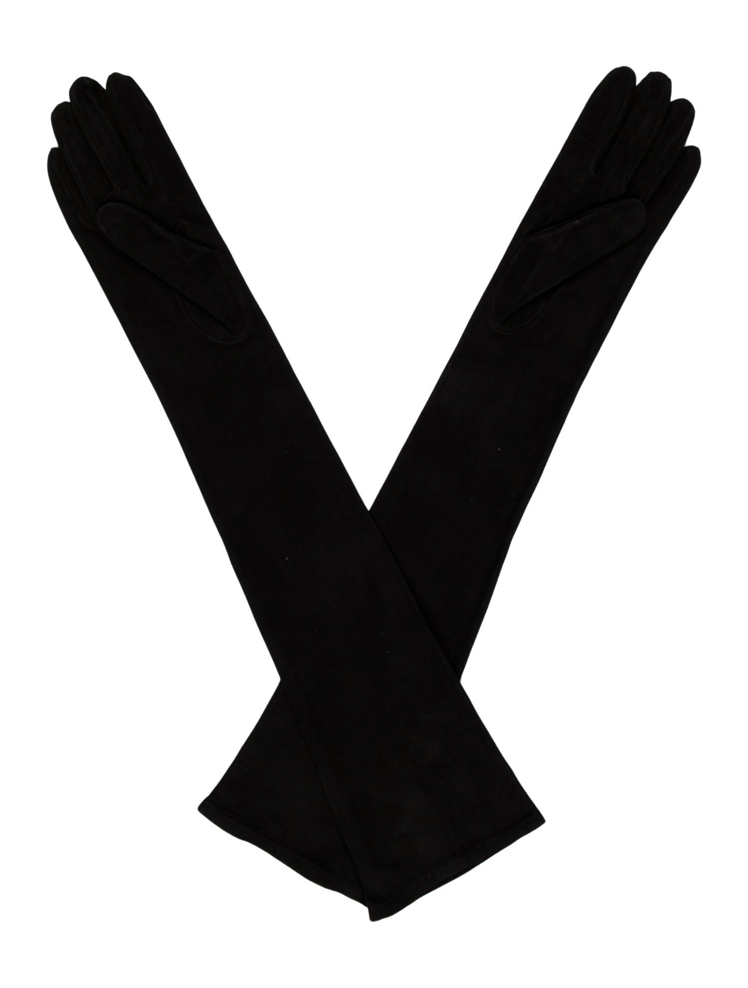 Khaite Leather Winter Gloves