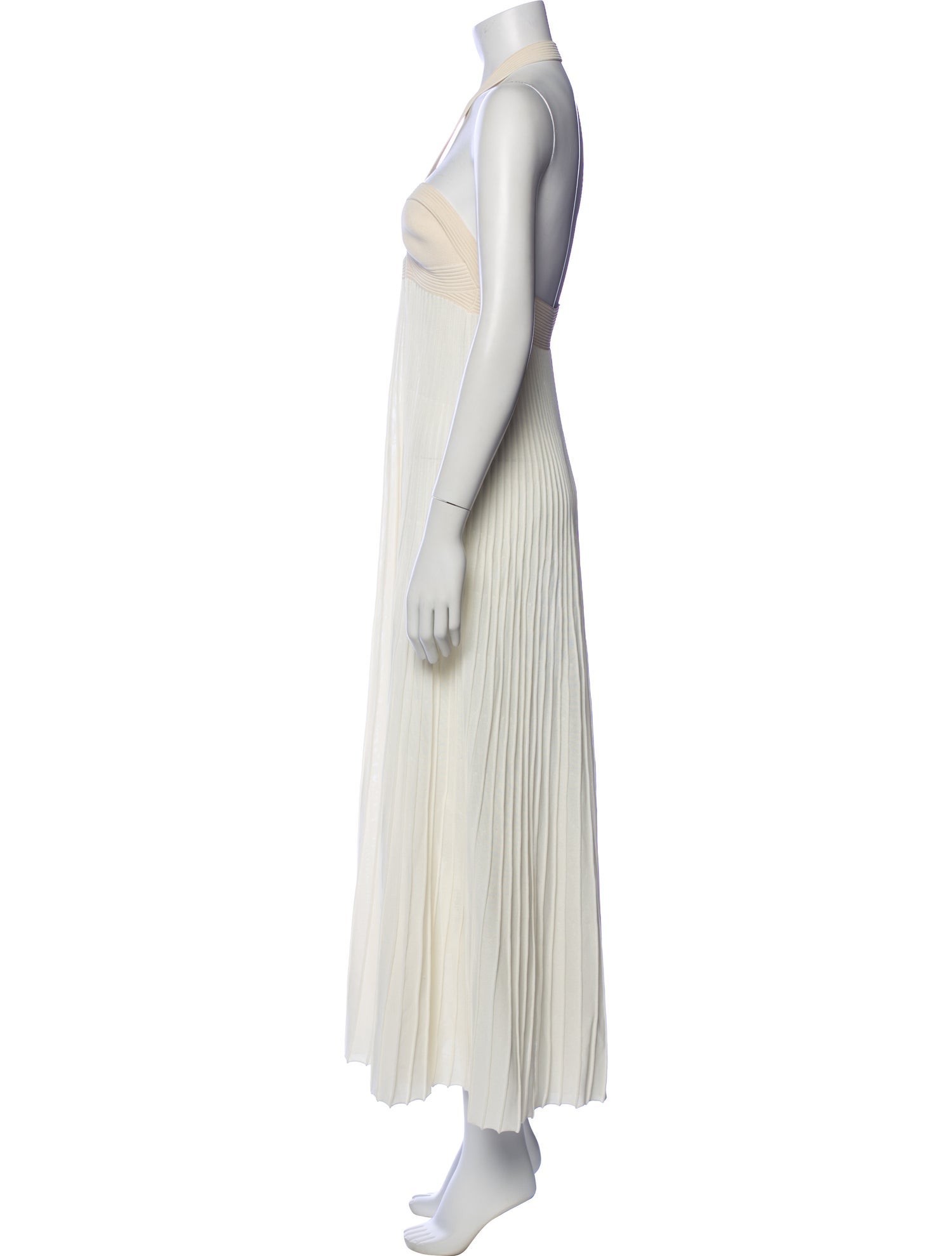 Khaite Halterneck Long Dress