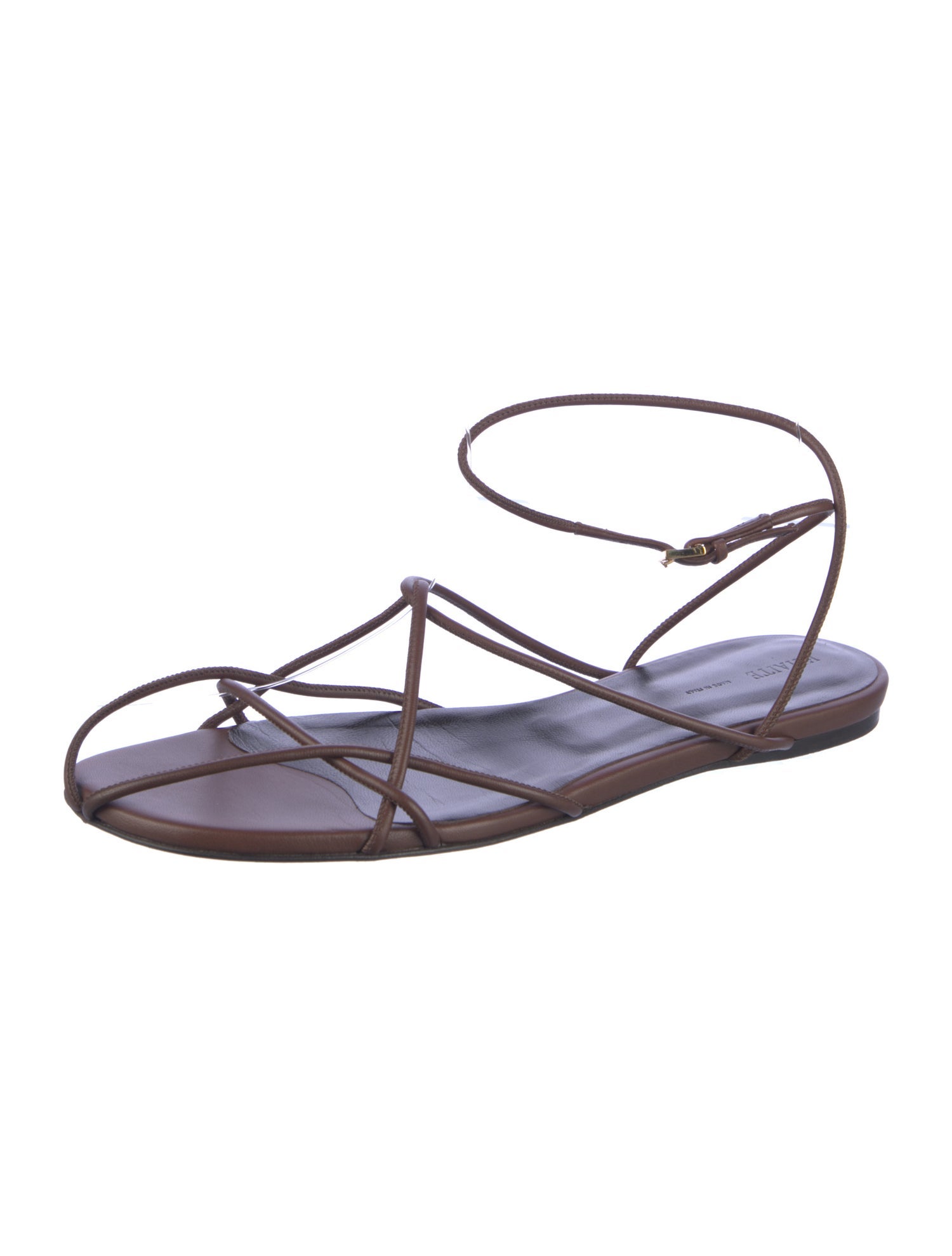 Khaite Leather Sandals