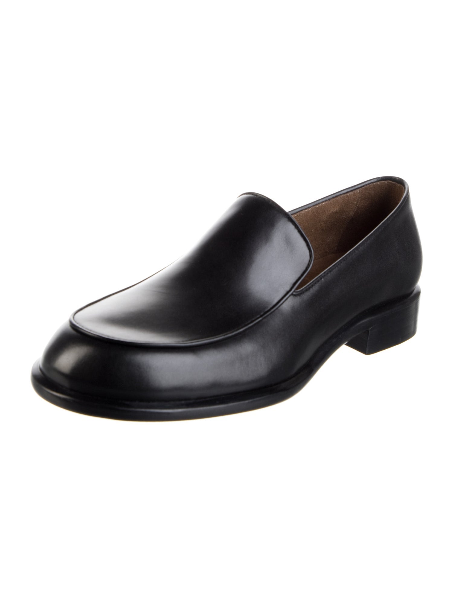 Khaite Leather Loafers