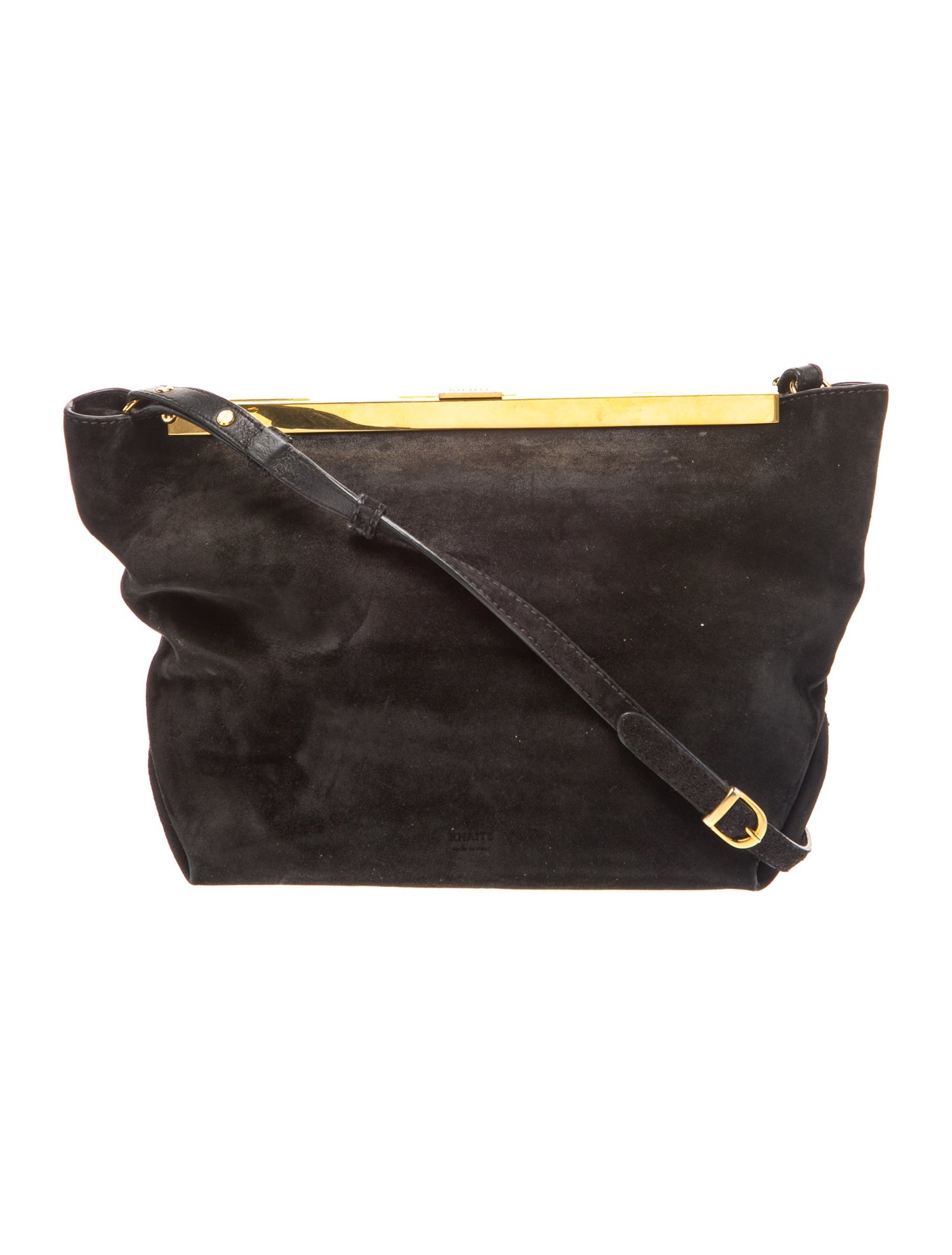 Khaite Suede Crossbody Bag
