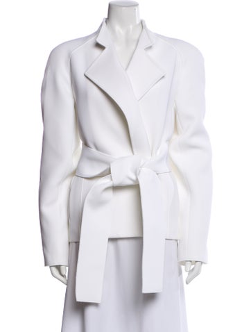 Pre-owned Khaite Jacket In White