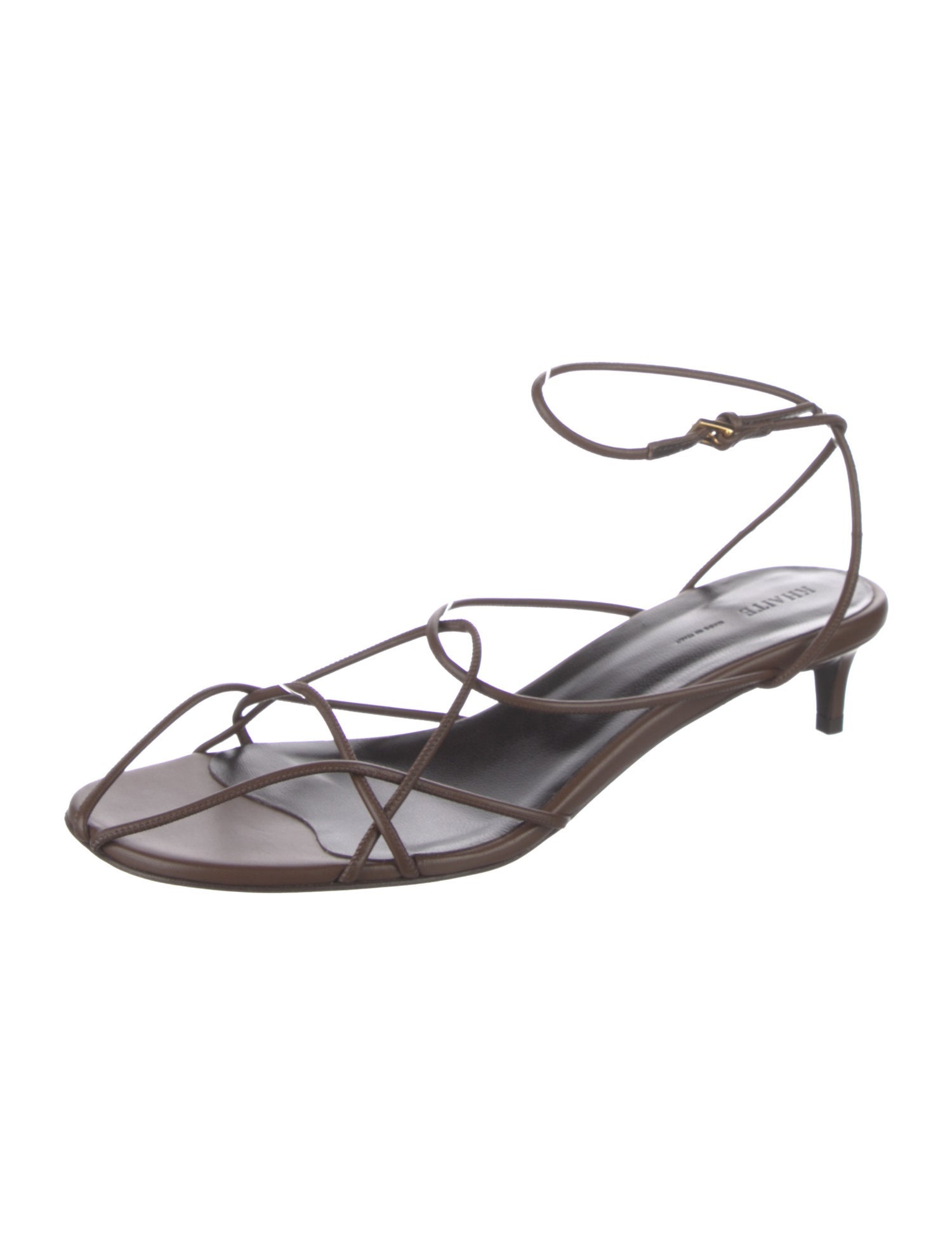 Khaite Leather Sandals