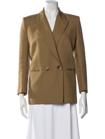 Pre-owned Khaite Blazer In Green
