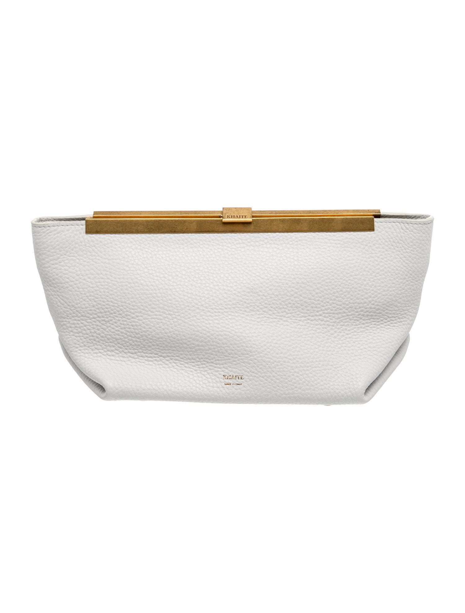 Khaite Leather Clutch
