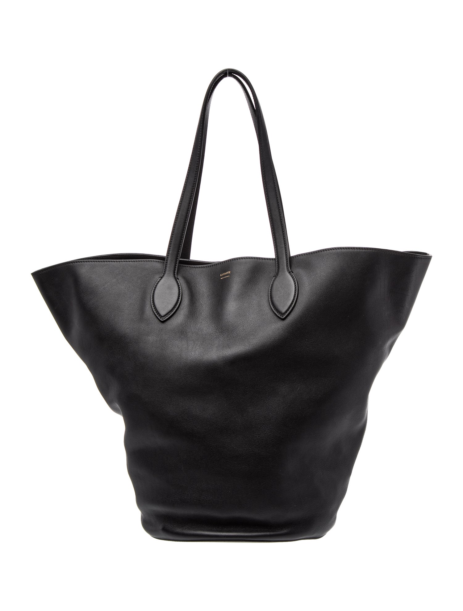 Khaite Leather Osa Circle Medium